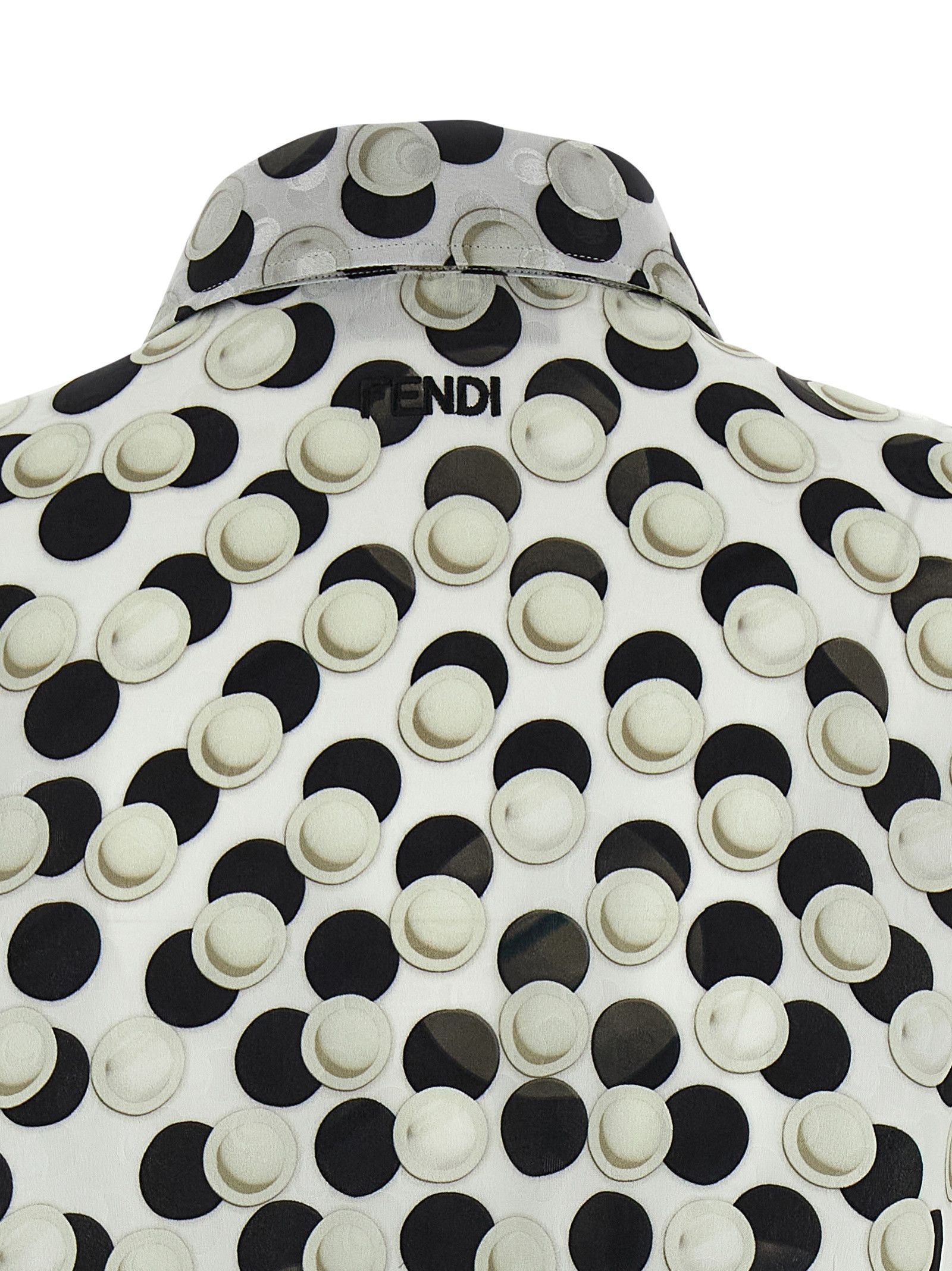 Fendi Polka Dot Crop Top Size M / US 6-8 / IT 42-44 - 5 Thumbnail