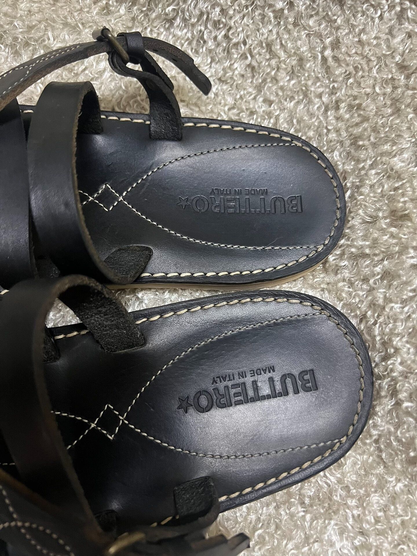 Buttero Buttero Men's Roman Sandals Size US 9 / EU 42 - 3 Thumbnail