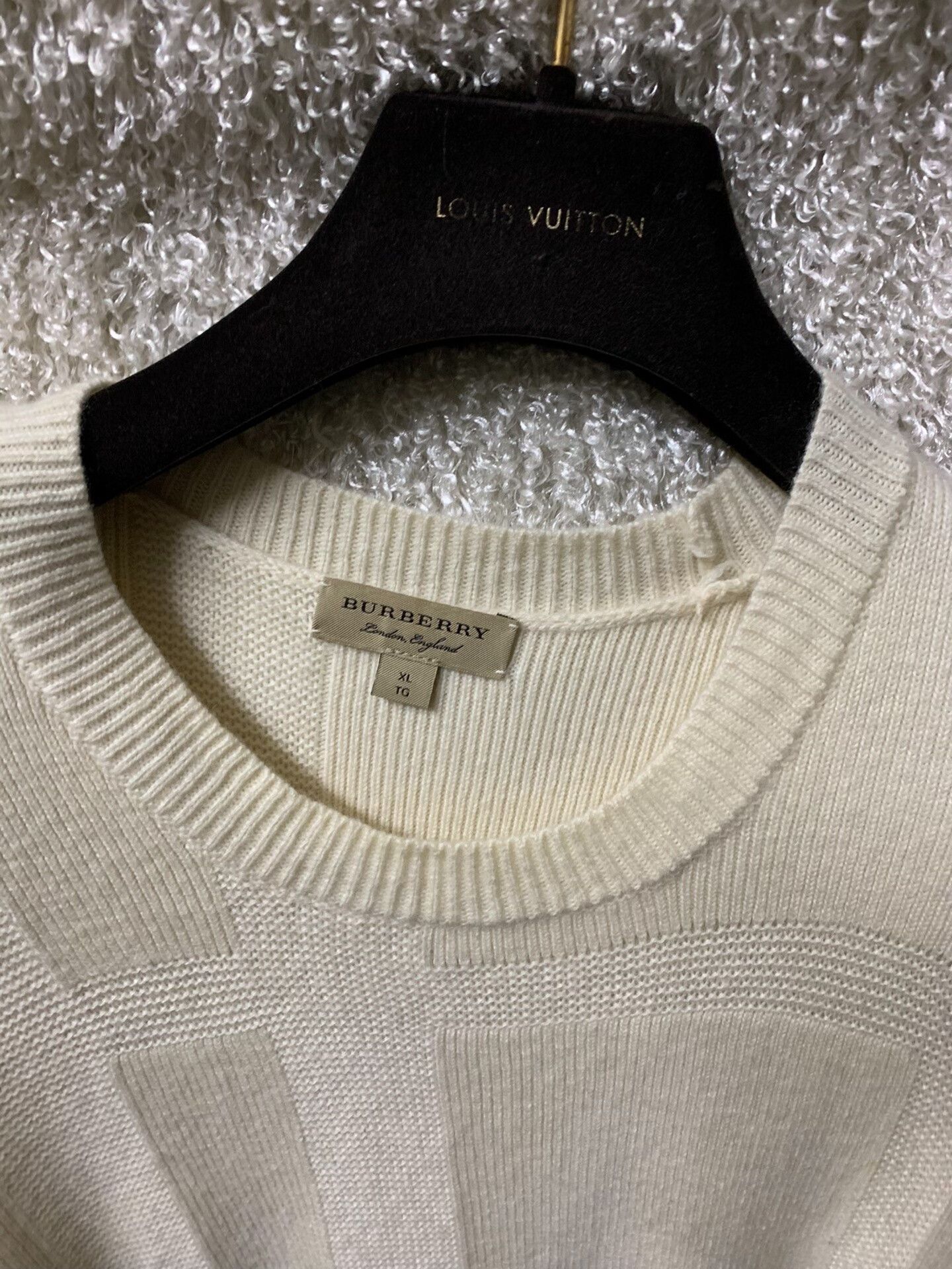 Burberry Burberry Men's Wool Cashmere Sweater XL Size US XL / EU 56 / 4 - 3 Thumbnail