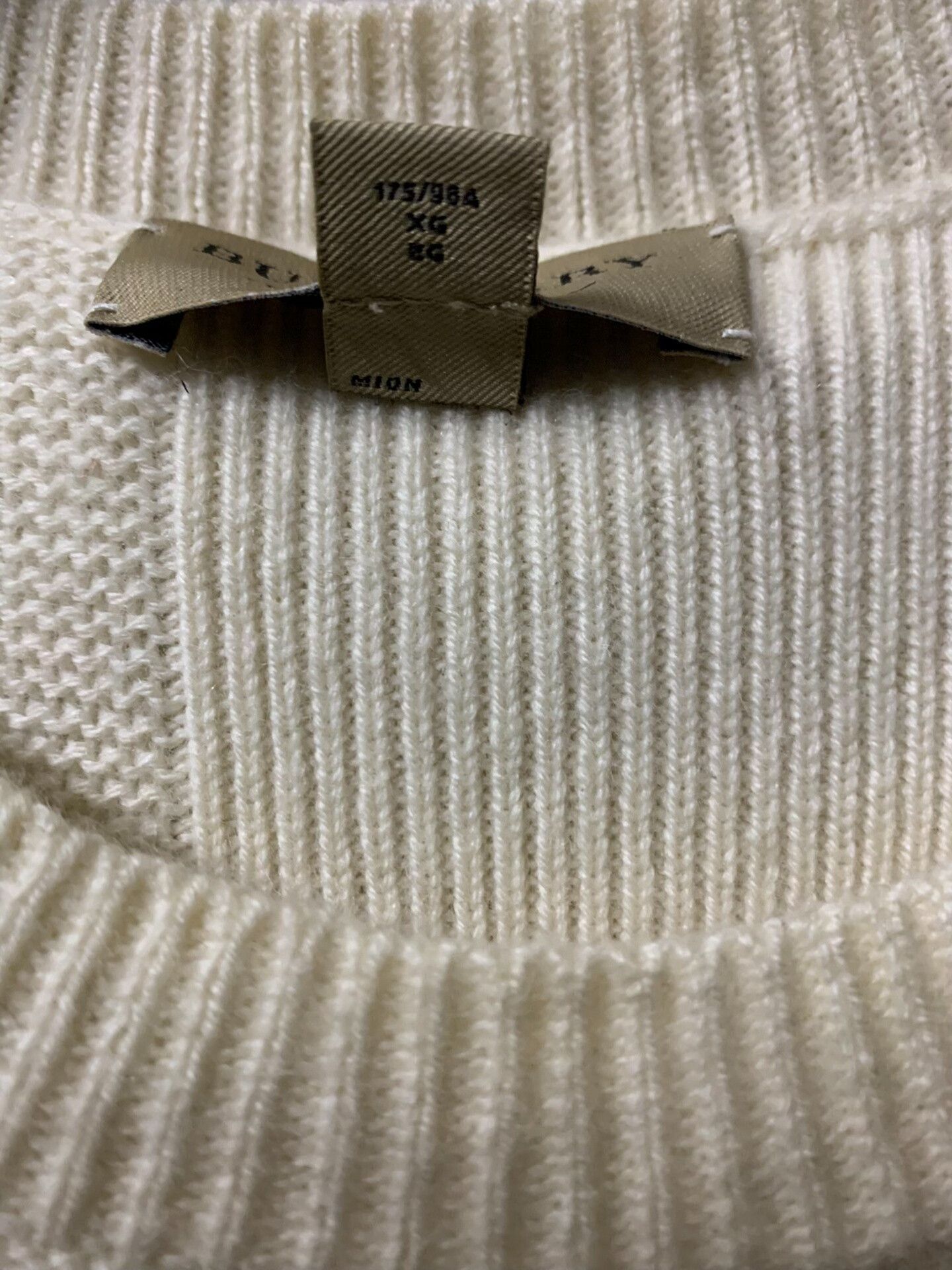 Burberry Burberry Men's Wool Cashmere Sweater XL Size US XL / EU 56 / 4 - 4 Thumbnail