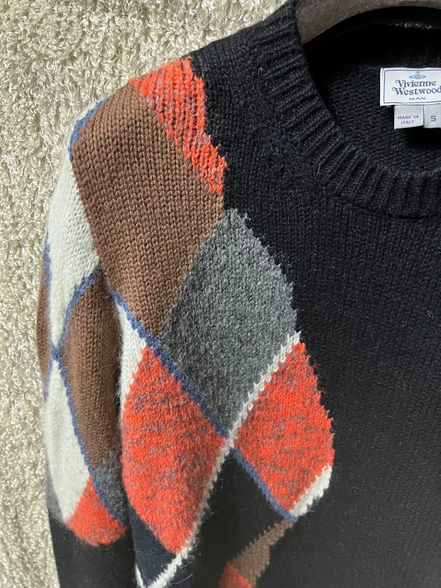 Vivienne Westwood Vivienne Westwood Men's Colorblock Sweater Size US S / EU 44-46 / 1 - 3 Thumbnail