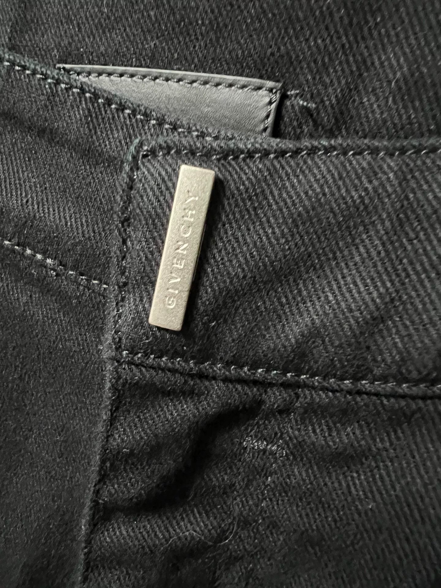 Givenchy Givenchy Men's Black Jeans W33 Italy Size US 33 - 3 Thumbnail