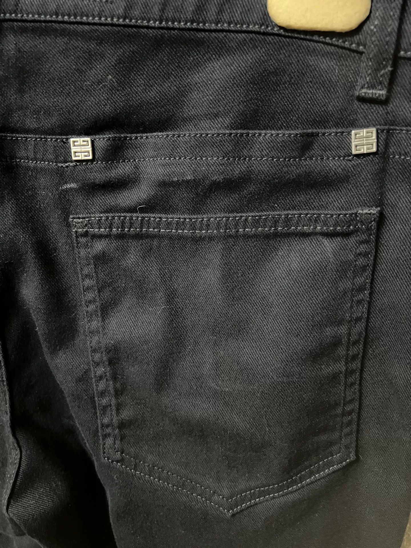 Givenchy Givenchy Men's Black Jeans W33 Italy Size US 33 - 7 Thumbnail