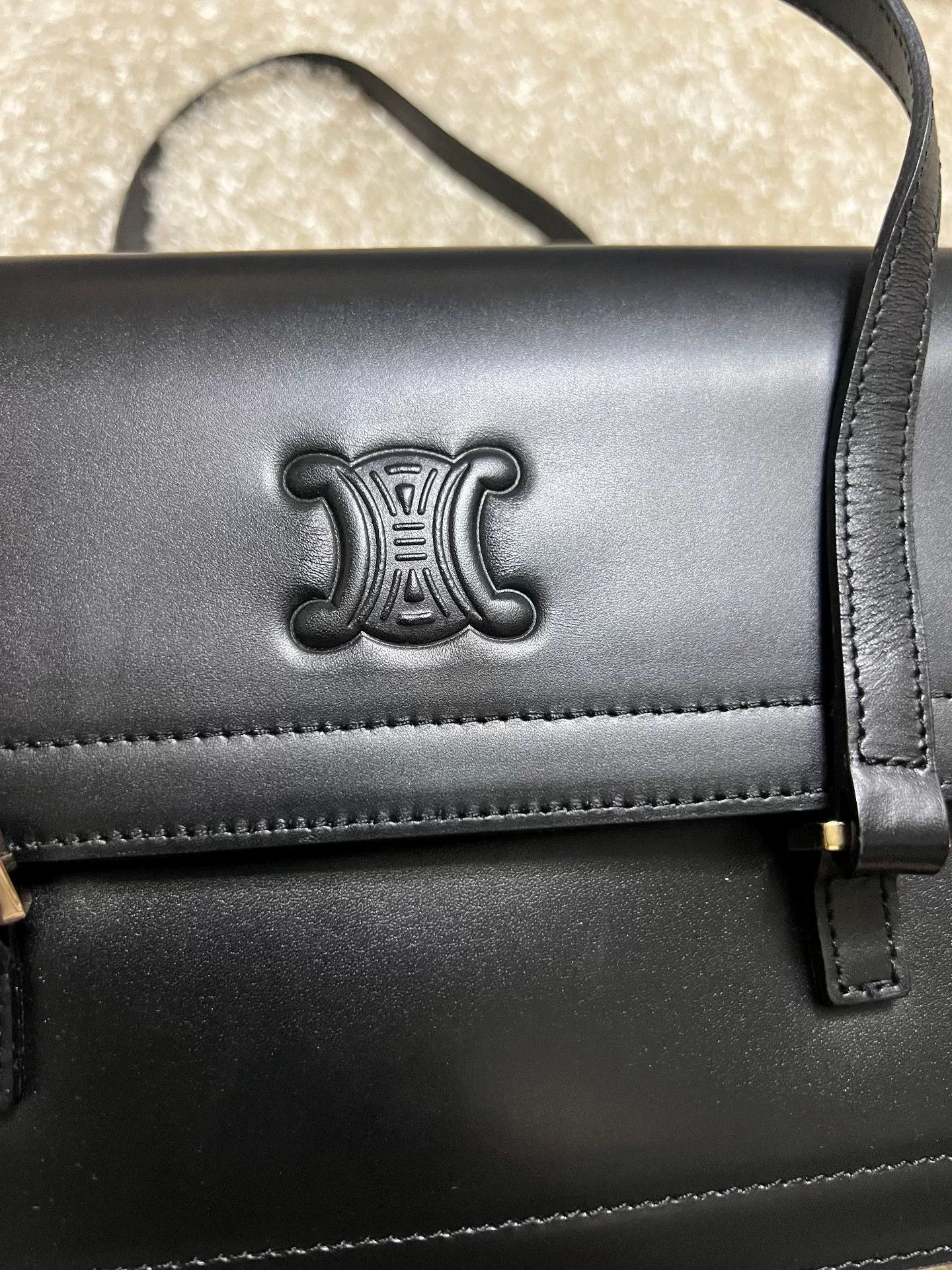 Celine Celine Vintage Triomphe Box Bag Size ONE SIZE - 2 Thumbnail