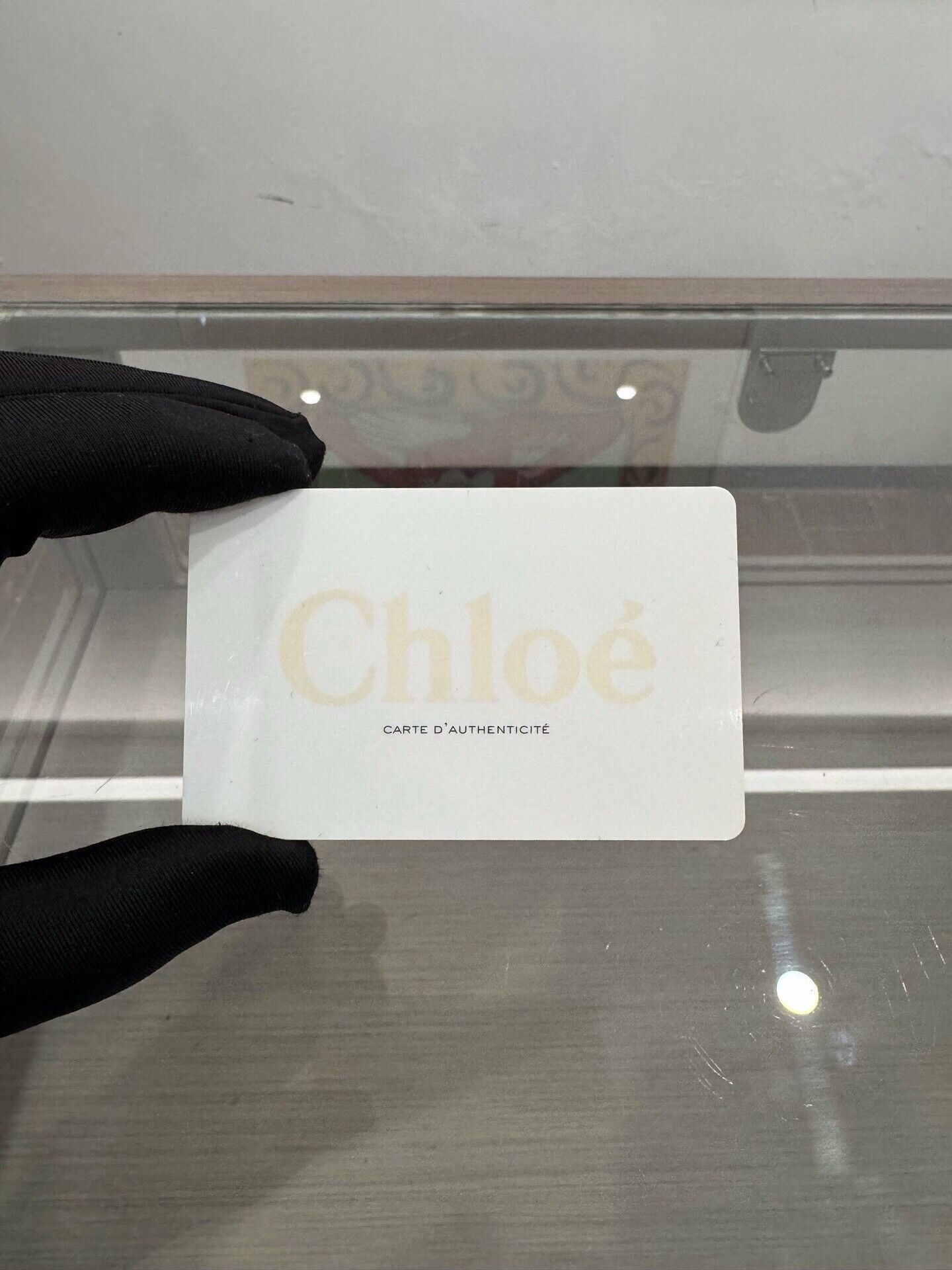 Chloe Chloe Gold Logo Gray Blue Handbag Size ONE SIZE - 8 Thumbnail