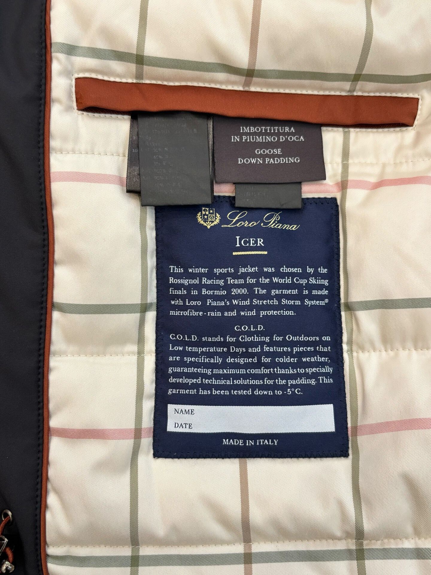 Loro Piana Loro Piana Icer Ski Men's Down Jacket Size US L / EU 52-54 / 3 - 6 Thumbnail