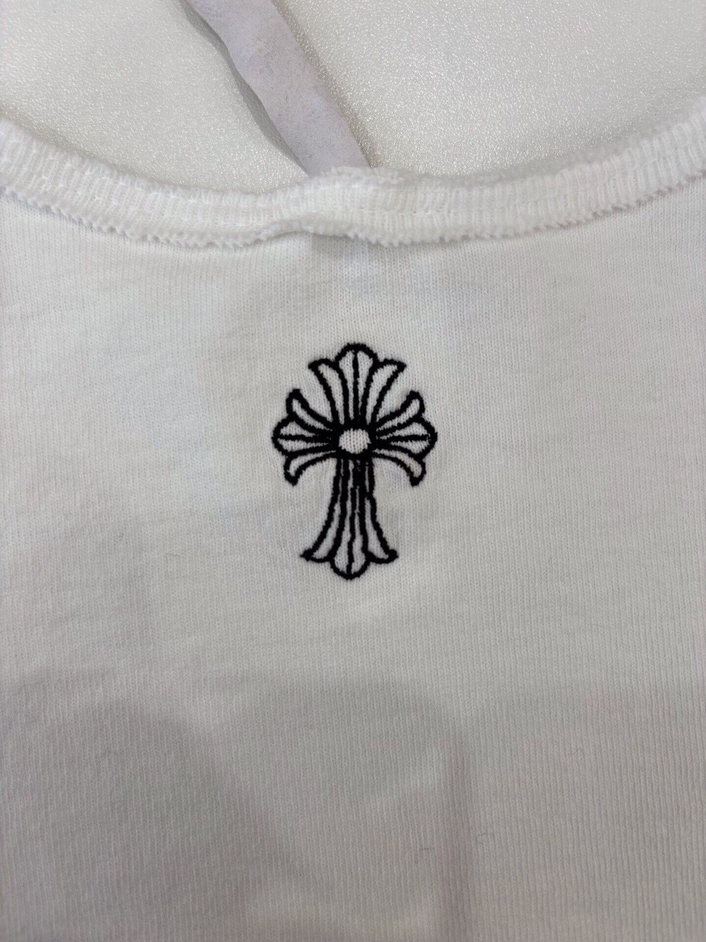 Chrome Hearts Chrome Hearts White Cross Embroidered Camisole Size M / US 6-8 / IT 42-44 - 4 Thumbnail