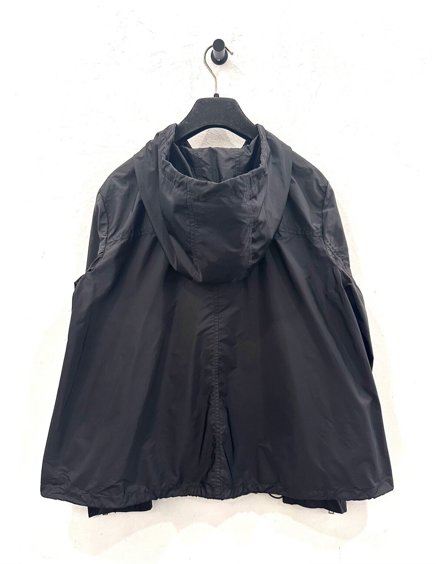 Prada Prada Black Jacket with Side Metal Logo Size M / US 6-8 / IT 42-44 - 2 Thumbnail