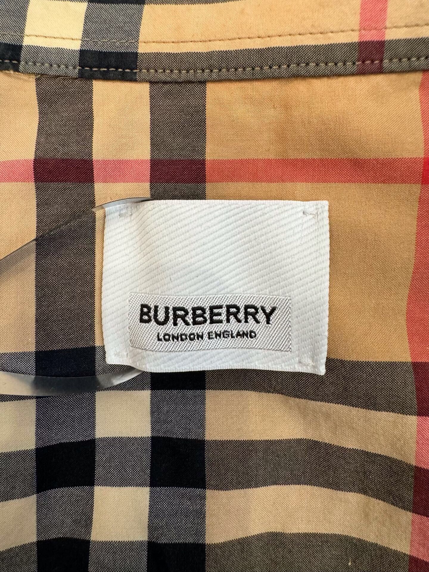 Burberry Burberry Men's Brown Stripe Check Jacket Size US M / EU 48-50 / 2 - 5 Thumbnail