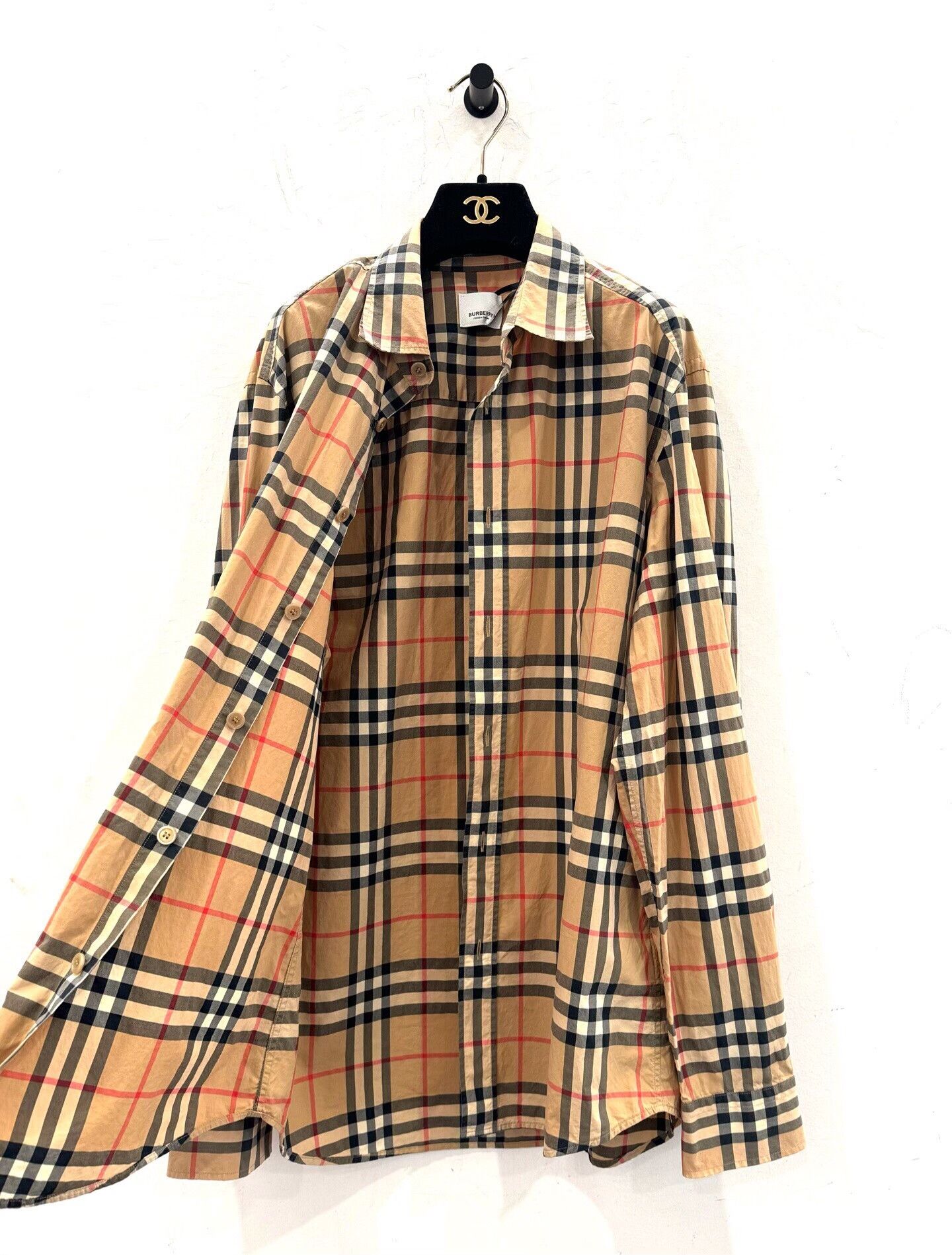 Burberry Burberry Men's Brown Stripe Check Jacket Size US M / EU 48-50 / 2 - 4 Thumbnail