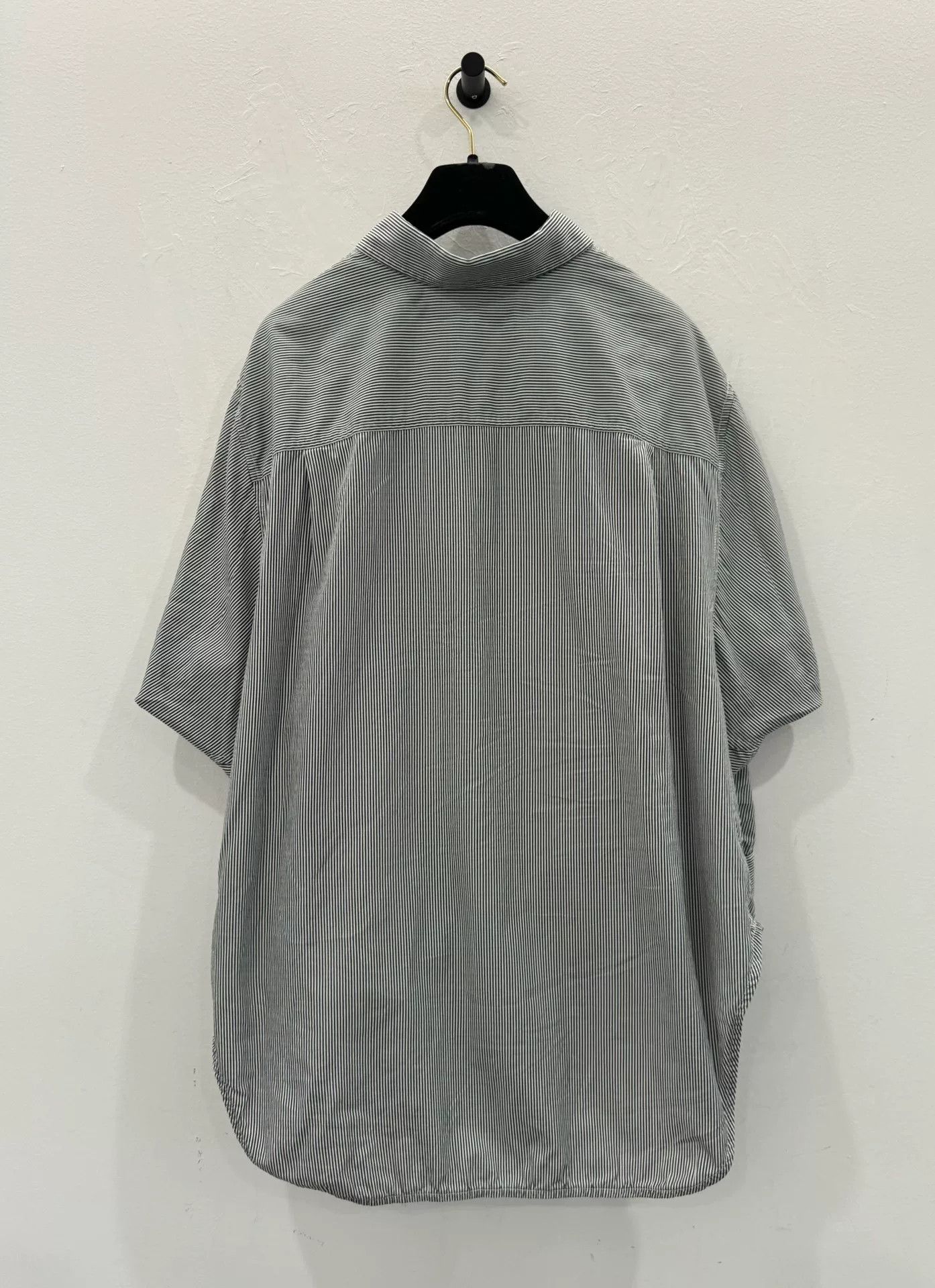 Balenciaga Balenciaga Women's Striped Logo Shirt Size XS / US 0-2 / IT 36-38 - 3 Thumbnail