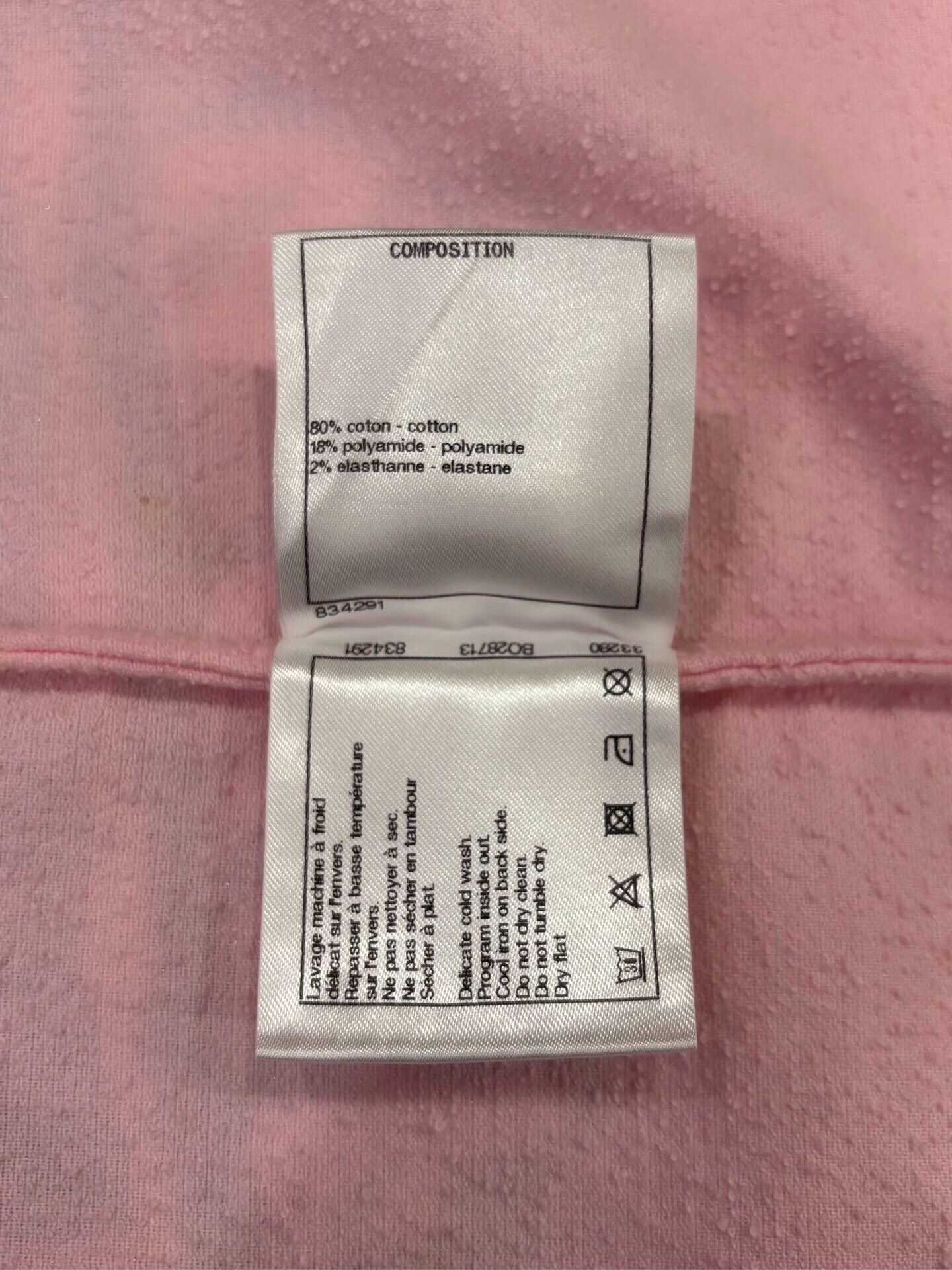 Chanel Chanel Cruise Collection Pink Short Sleeve Tee Size XS / US 0-2 / IT 36-38 - 7 Thumbnail