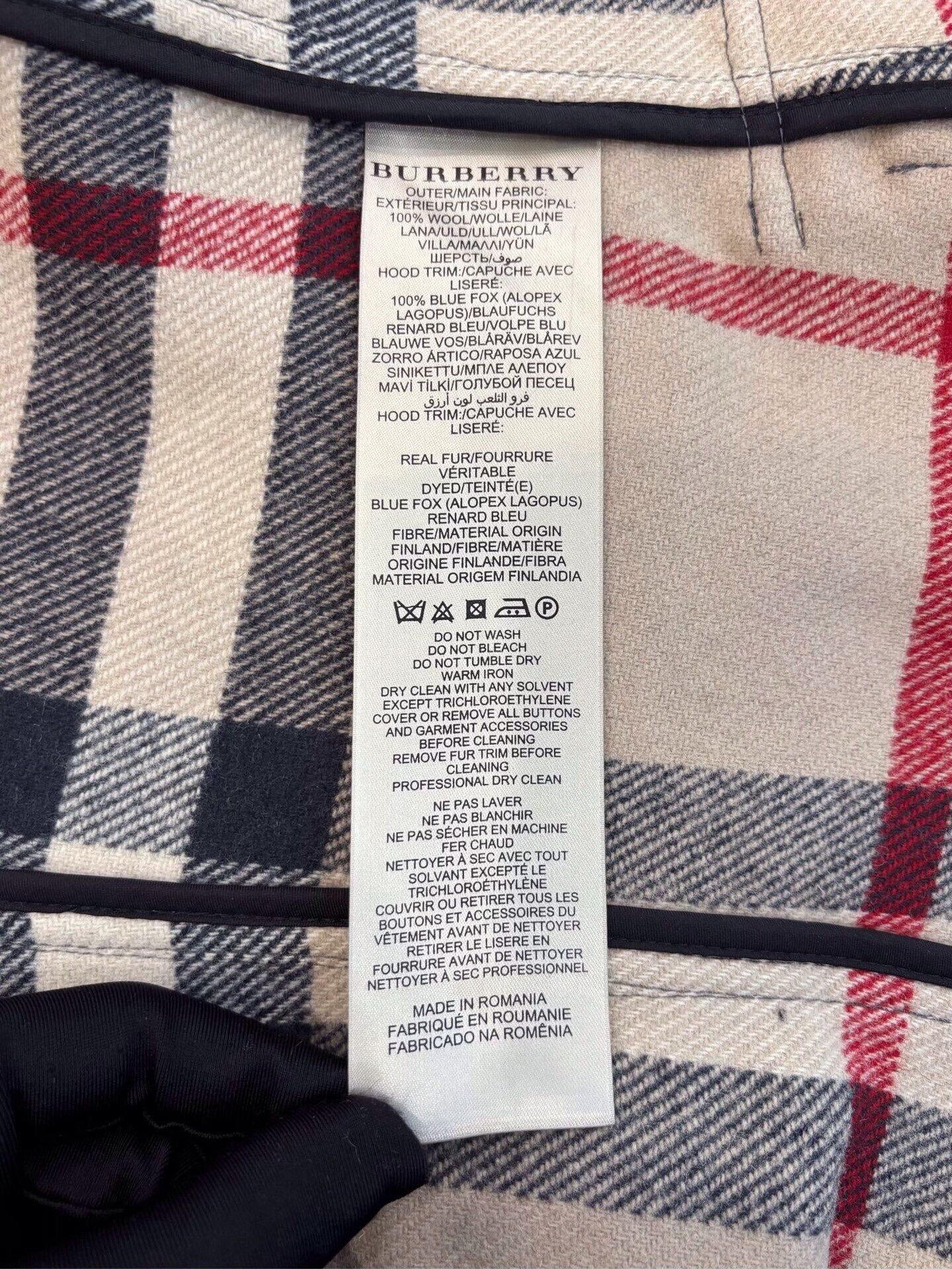 Burberry Burberry Women's Gray Wool Trench Coat Size XS / US 0-2 / IT 36-38 - 7 Thumbnail