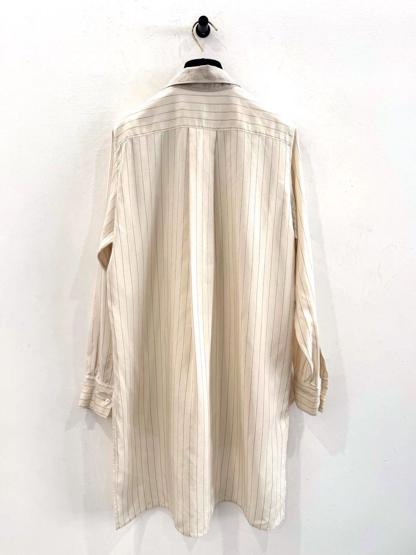 Dior Dior Gray White Striped Bee CD Logo Shirt Size XXS / US 00 / IT 34 - 2 Thumbnail