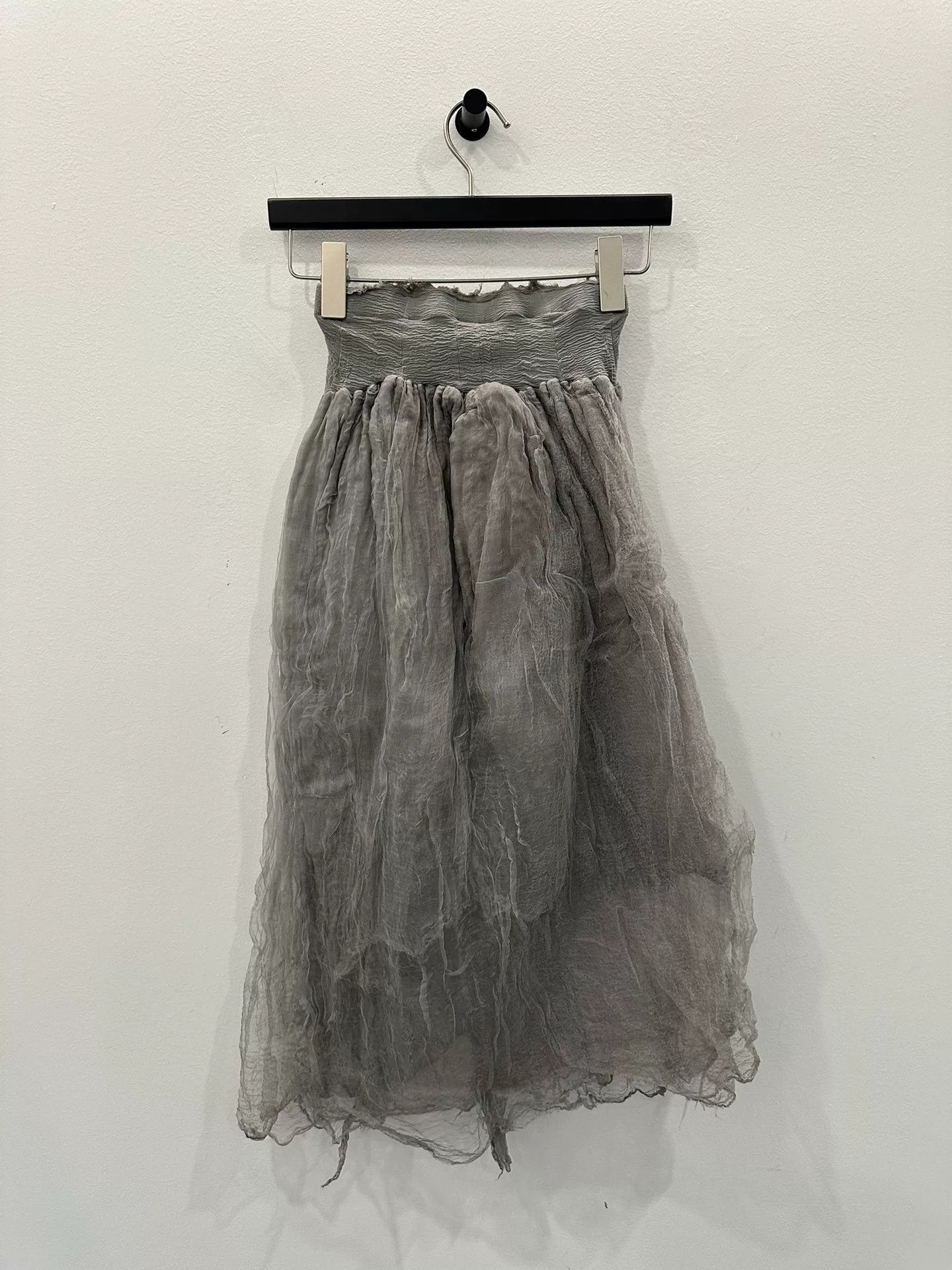 Marc Le Bihan Marc Le Bihan Nude Silk Women's Skirt Size XXS / US 00 / IT 34 - 3 Thumbnail