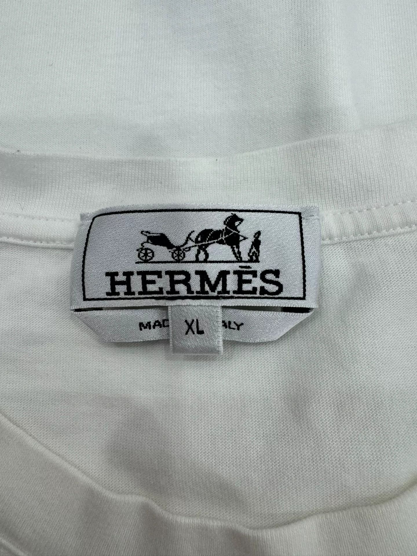 Hermes Hermes Men's White 3D Cube Short-Sleeve Tee Size US XL / EU 56 / 4 - 5 Thumbnail