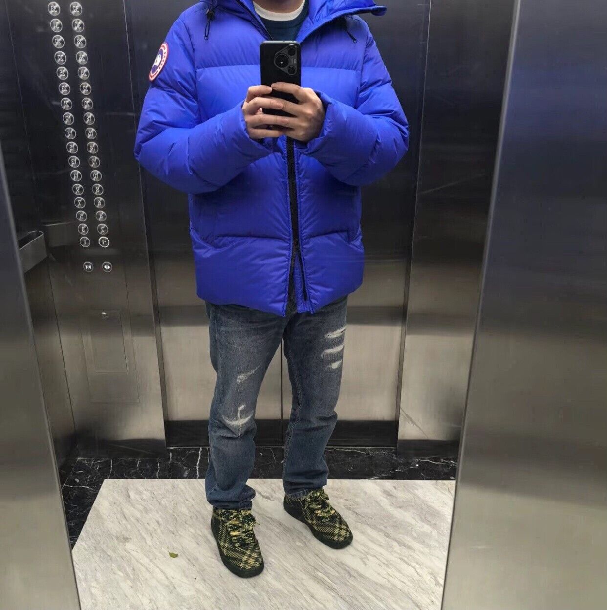 Canada Goose Canada Goose Peak Crofton Side Logo Men's Down Jacket Size US L / EU 52-54 / 3 - 2 Thumbnail