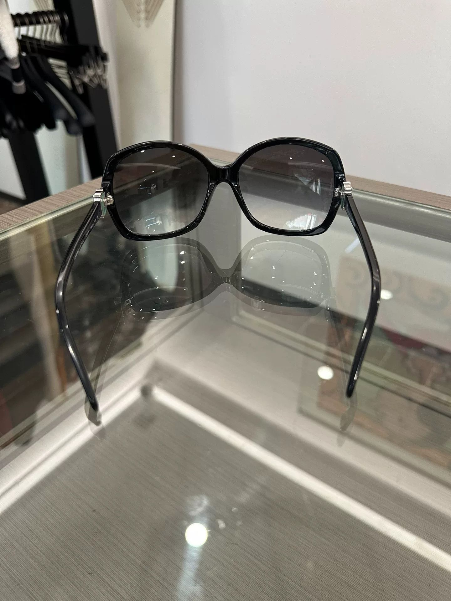 Chanel Chanel Side Double C Green Sunglasses Size ONE SIZE - 5 Thumbnail