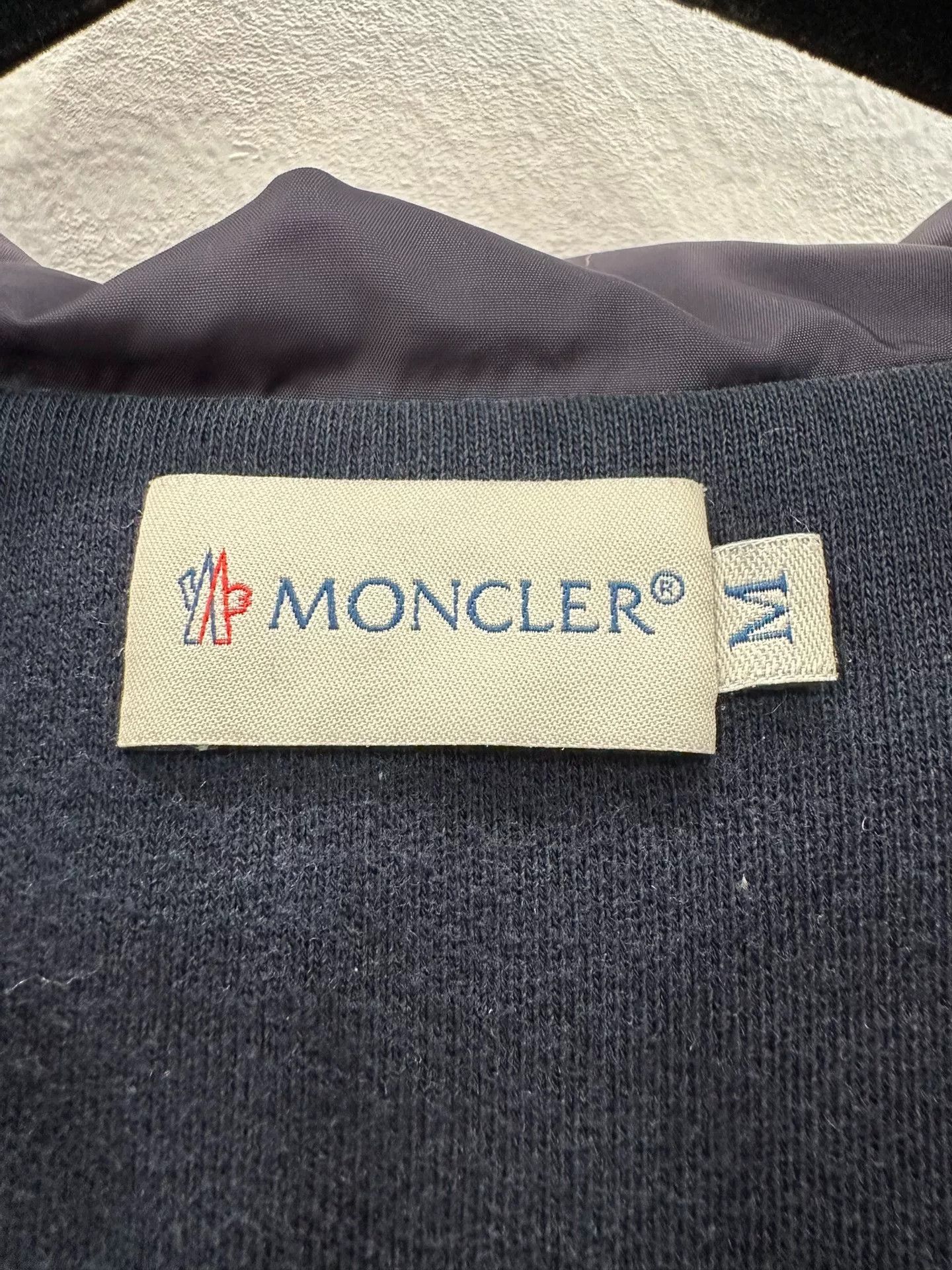 Moncler Moncler Men's Blue Down Knit Jacket Size US M / EU 48-50 / 2 - 6 Thumbnail