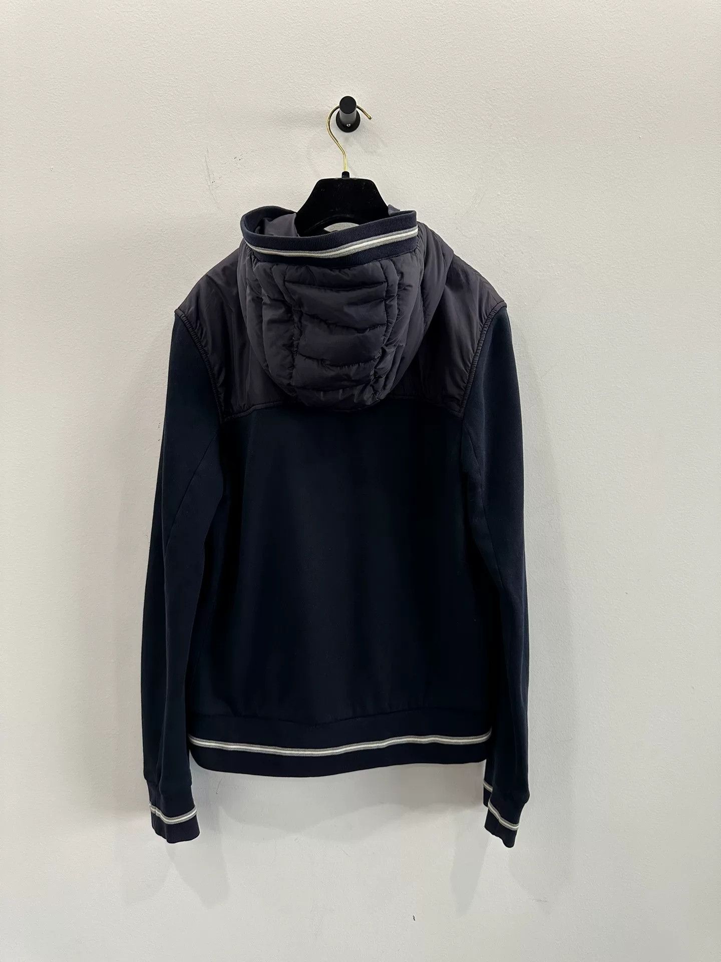 Moncler Moncler Men's Blue Down Knit Jacket Size US M / EU 48-50 / 2 - 3 Thumbnail