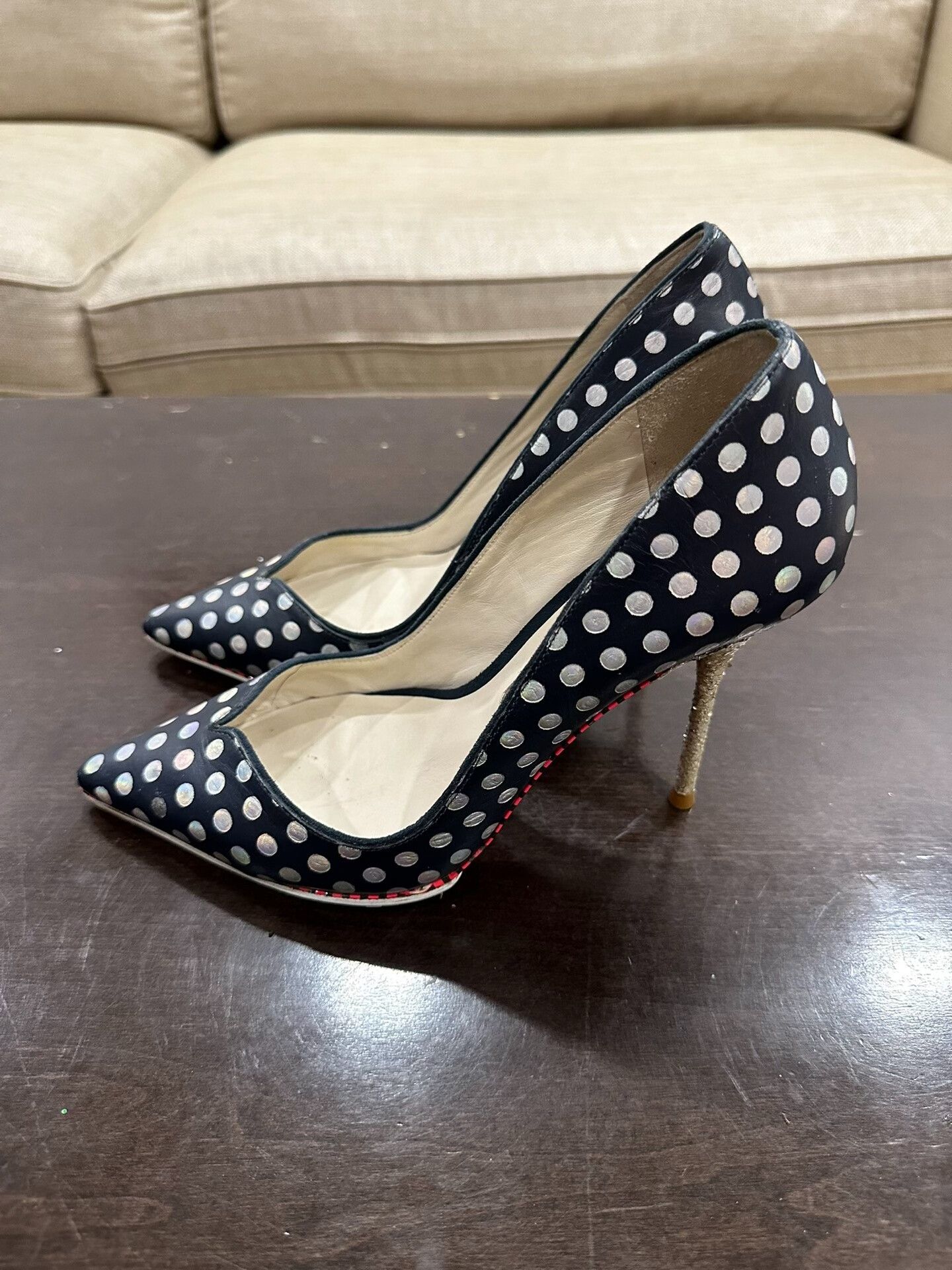 Sophia Webster Sophia Webster Polka Dot Black Heels Size US 5 / IT 35 - 4 Thumbnail