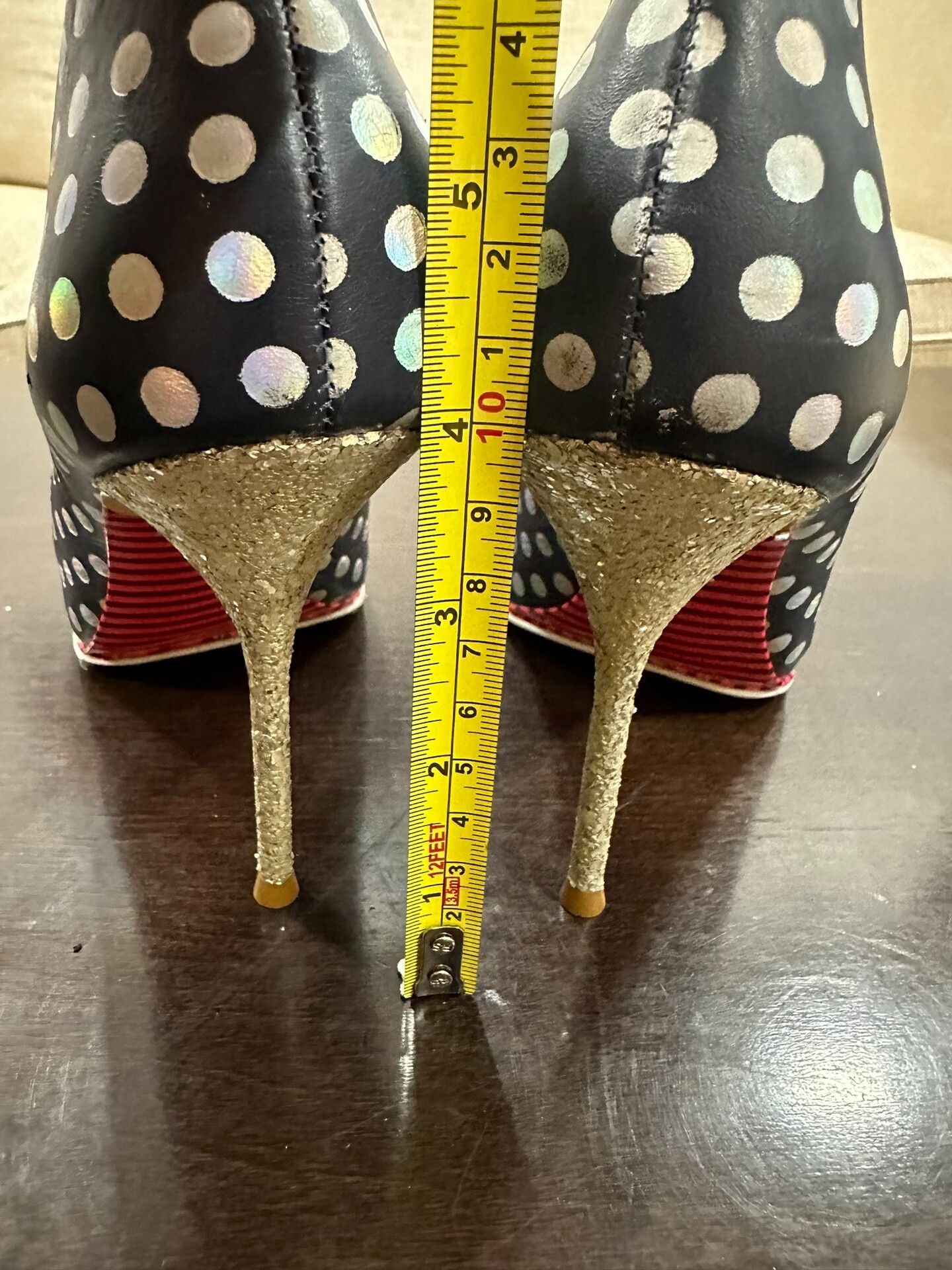 Sophia Webster Sophia Webster Polka Dot Black Heels Size US 5 / IT 35 - 9 Thumbnail