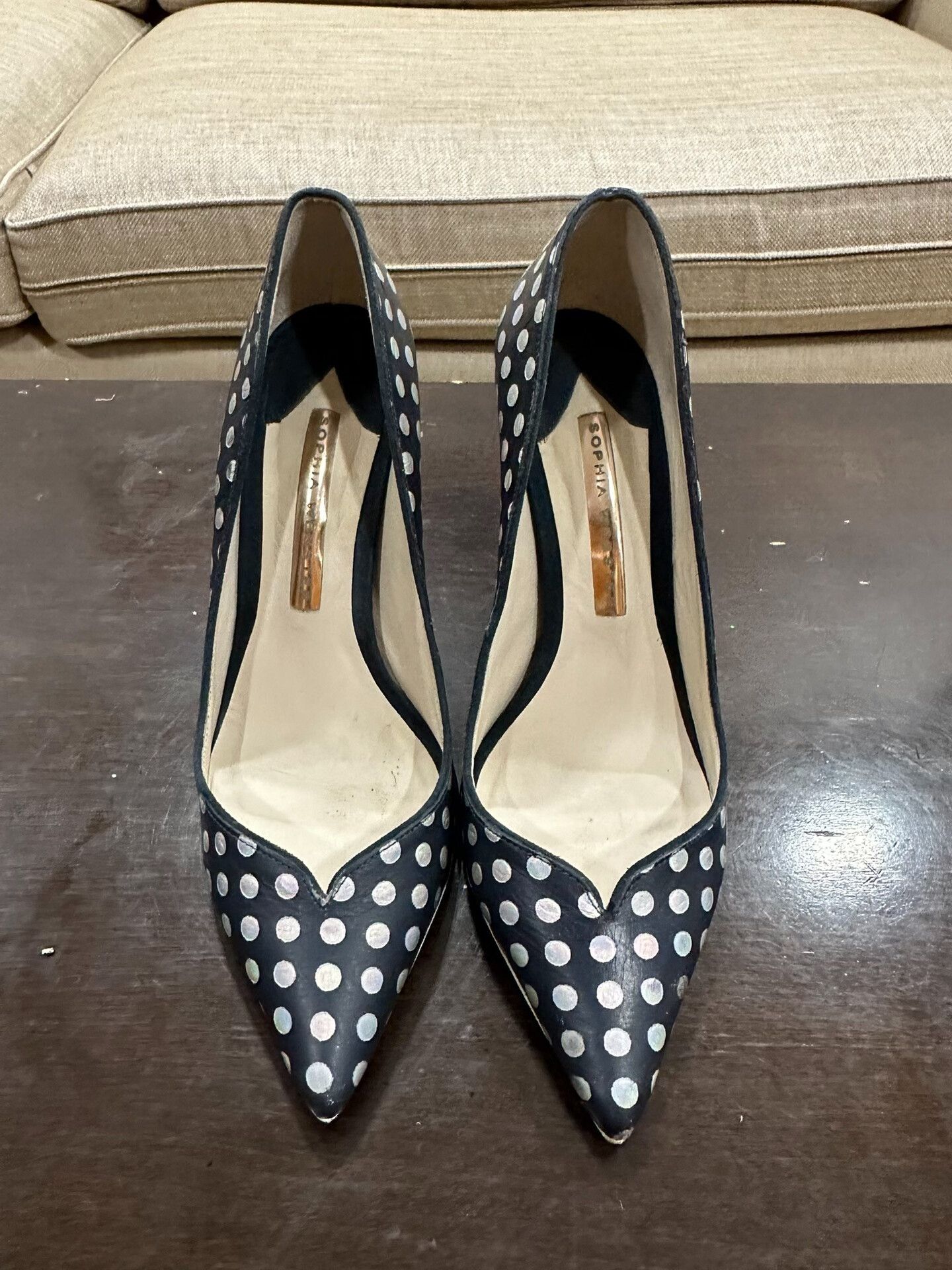 Sophia Webster Sophia Webster Polka Dot Black Heels Size US 5 / IT 35 - 2 Thumbnail