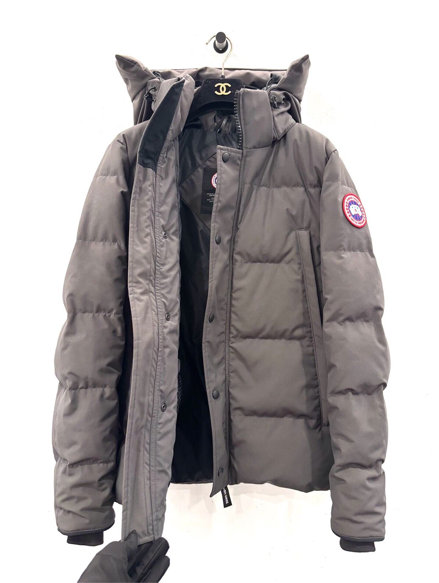 Canada Goose Canada Goose Wyndham Men's Graphite Down Jacket Size US S / EU 44-46 / 1 - 4 Thumbnail