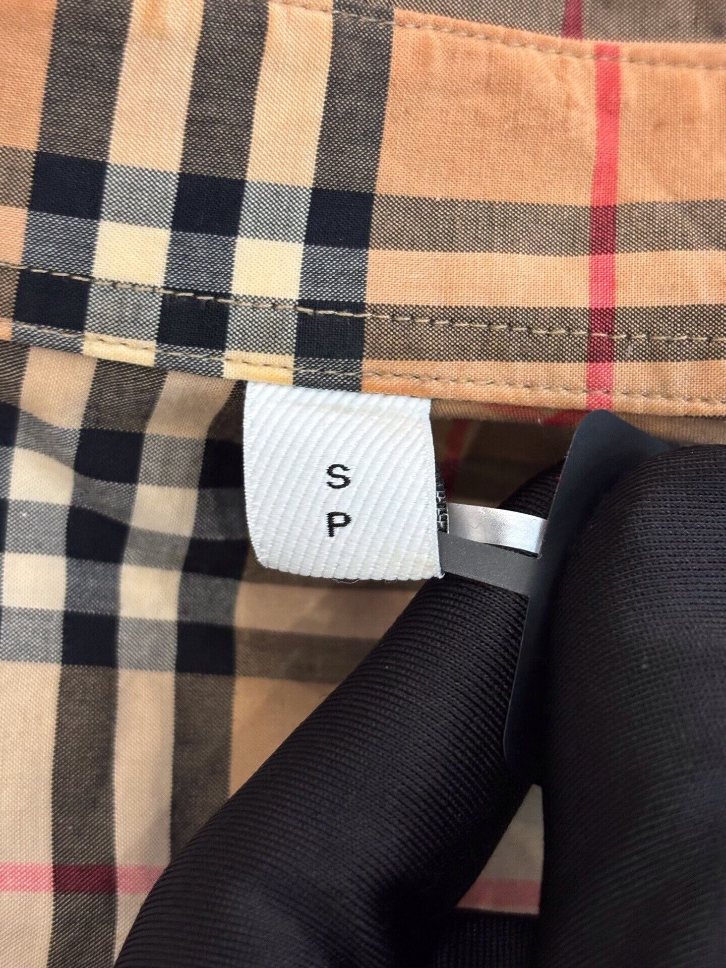 Burberry Burberry Brown Stripe Check Men's Shirt Jacket Size US S / EU 44-46 / 1 - 6 Thumbnail