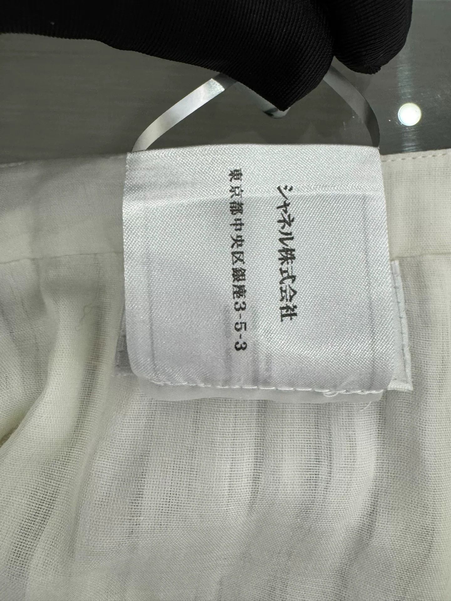 Chanel Chanel Black White Pleated Women's Top Size M / US 6-8 / IT 42-44 - 7 Thumbnail