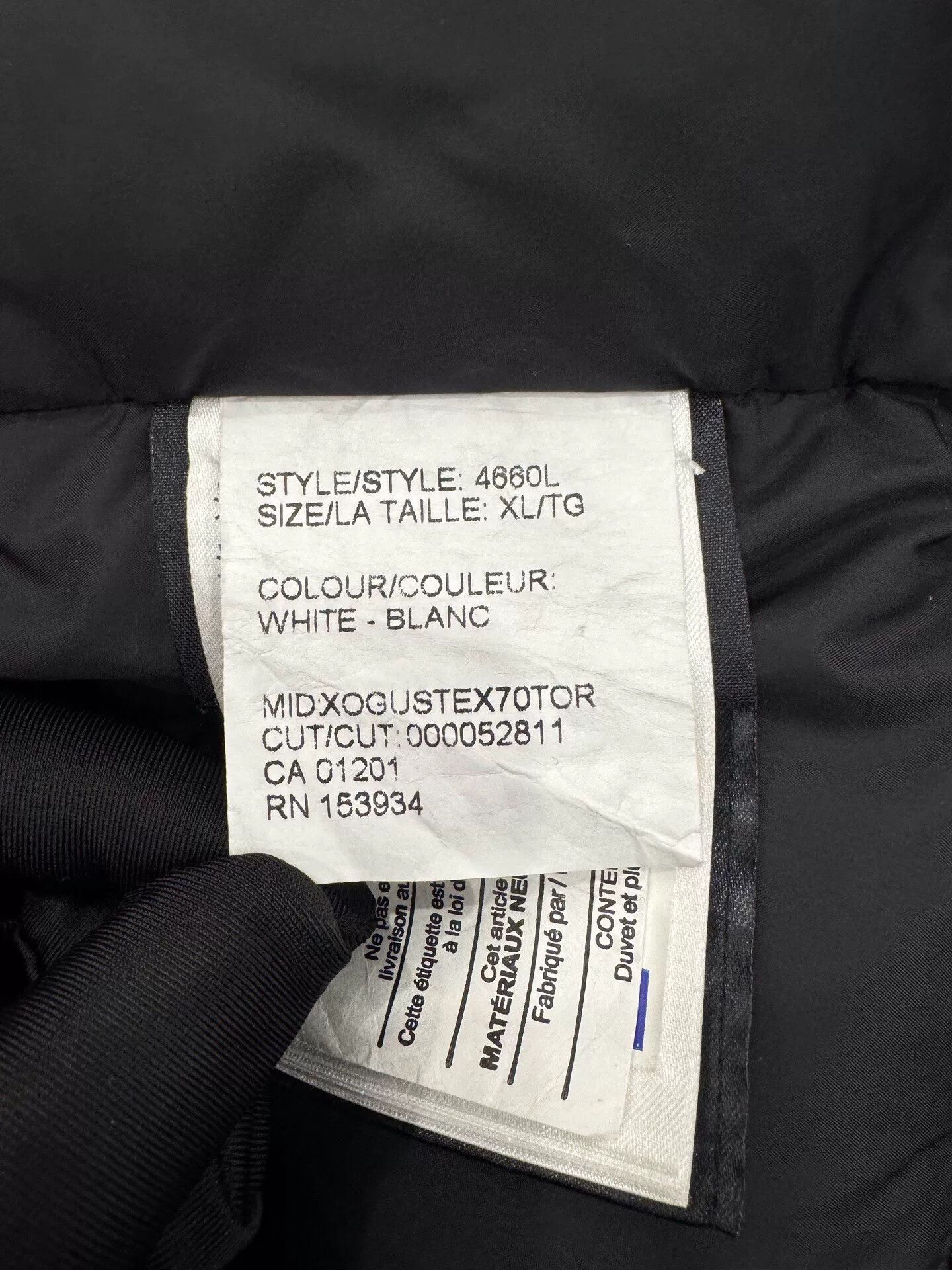 Canada Goose Canada Goose Expedition White Down Jacket XL Size US XL / EU 56 / 4 - 6 Thumbnail