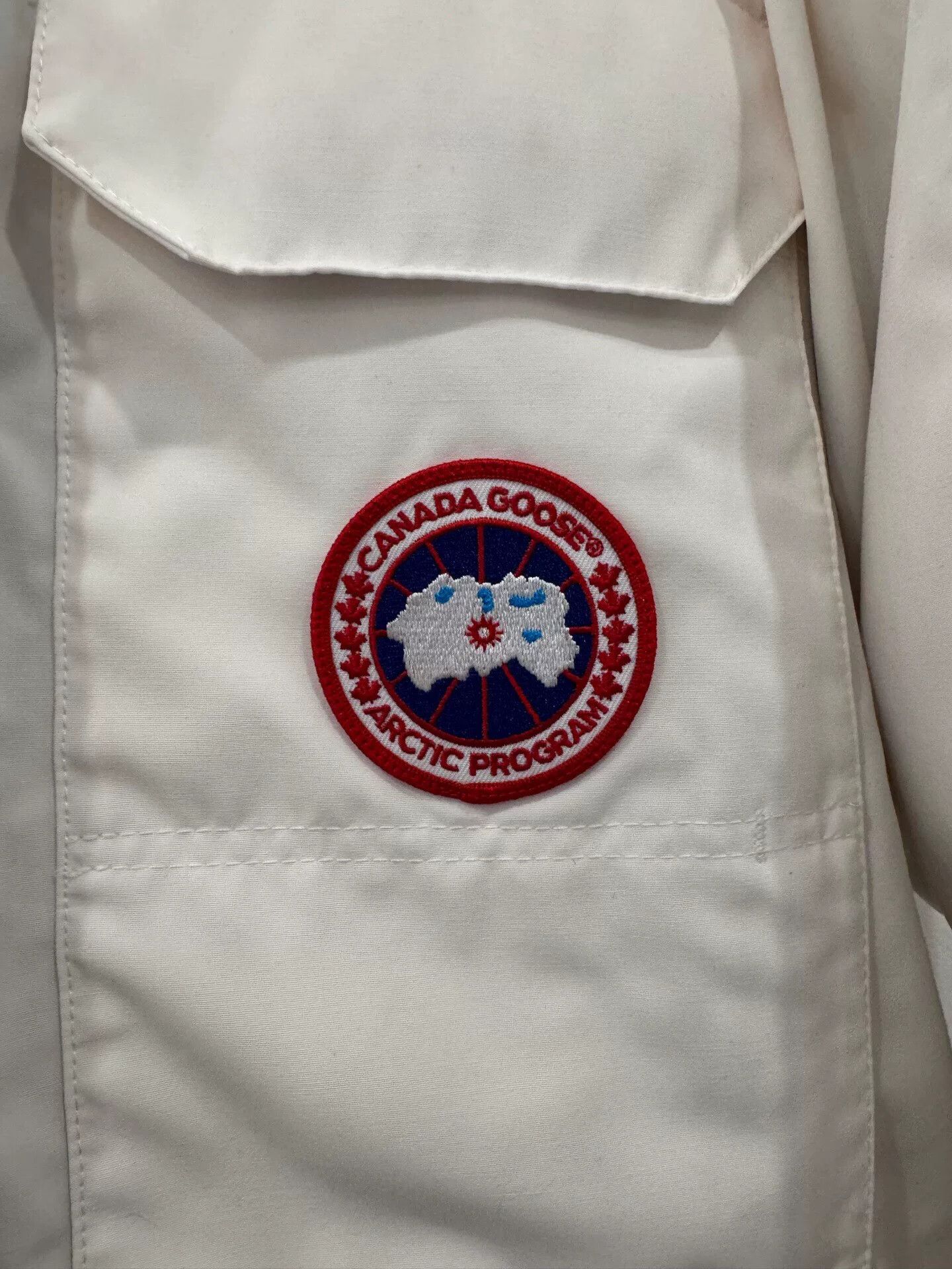 Canada Goose Canada Goose Expedition White Down Jacket XL Size US XL / EU 56 / 4 - 5 Thumbnail