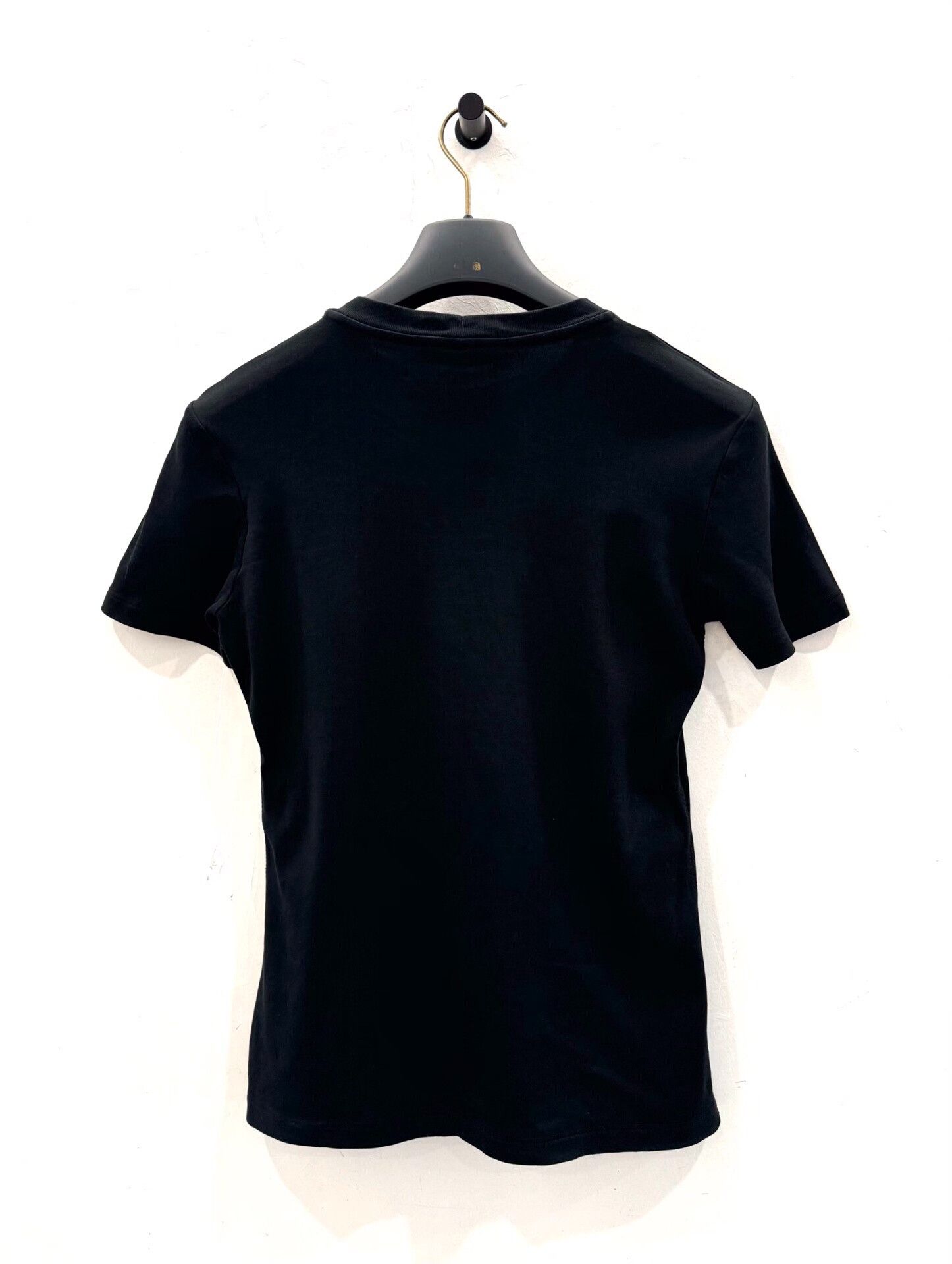 Louis Vuitton Louis Vuitton Black White Logo Short Sleeve Tee Size S / US 4 / IT 40 - 3 Thumbnail