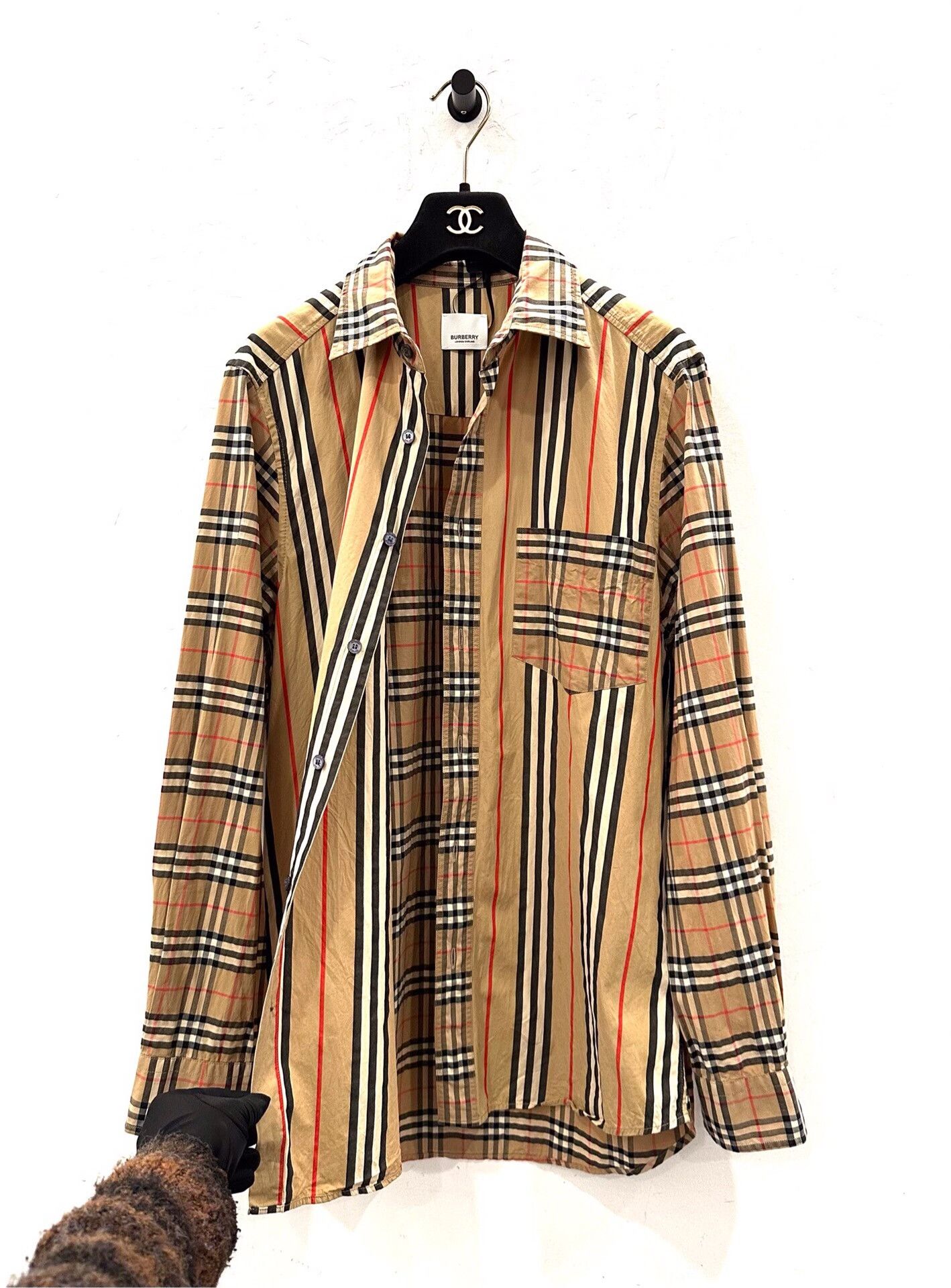 Burberry Burberry London Men's Long-Sleeve Shirt Jacket Size US S / EU 44-46 / 1 - 4 Thumbnail