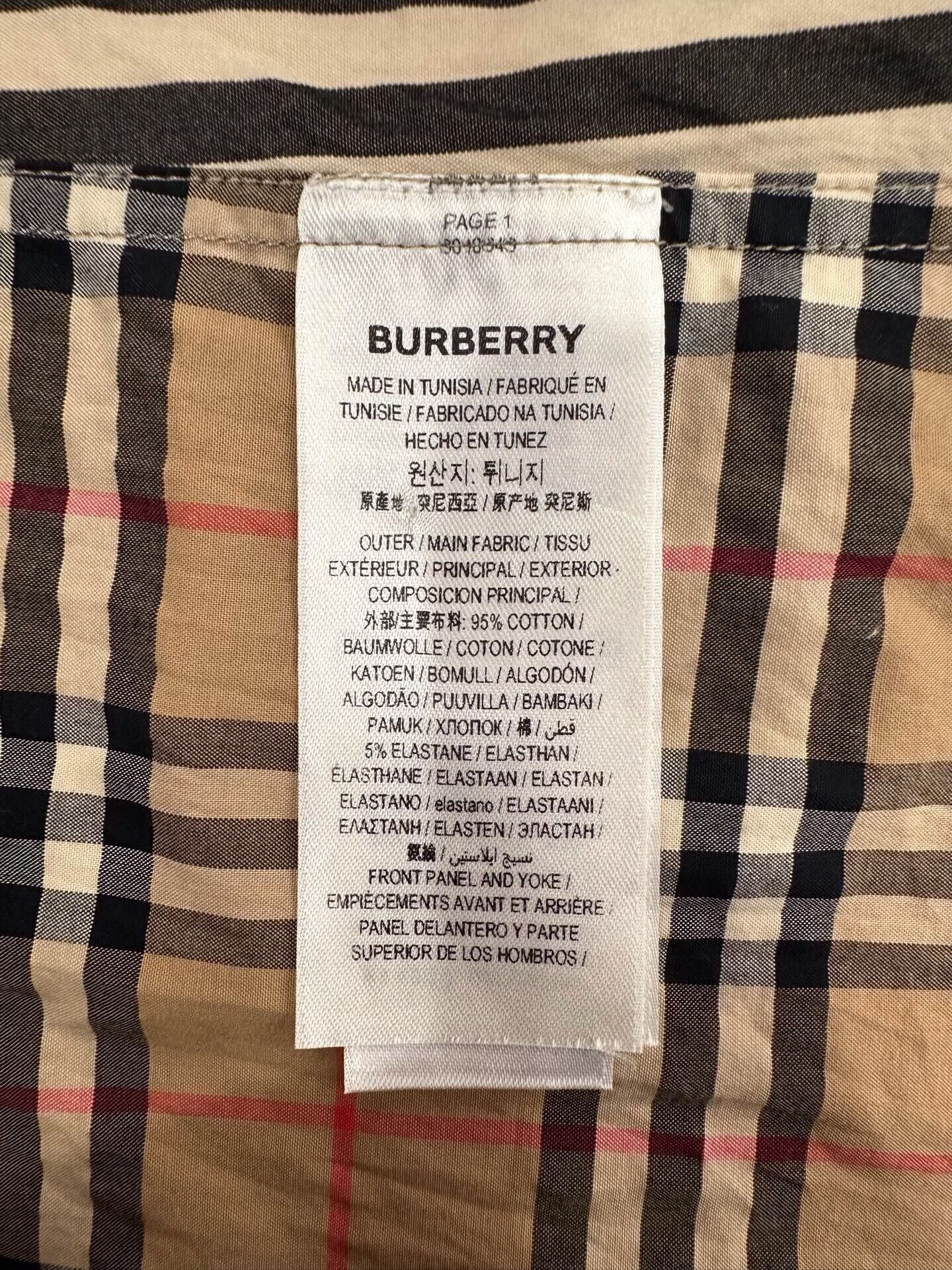 Burberry Burberry London Men's Long-Sleeve Shirt Jacket Size US S / EU 44-46 / 1 - 8 Thumbnail