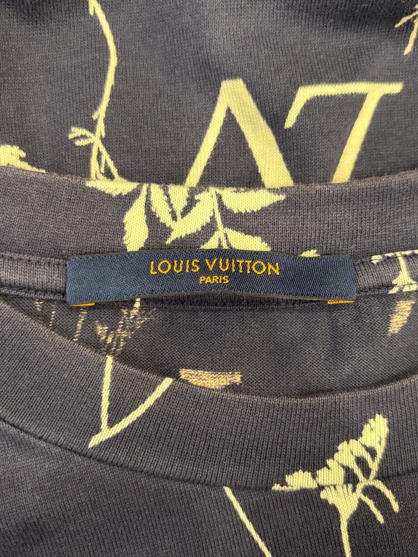 Louis Vuitton Louis Vuitton Men's Blue Short Sleeve Tee Size US XL / EU 56 / 4 - 5 Thumbnail