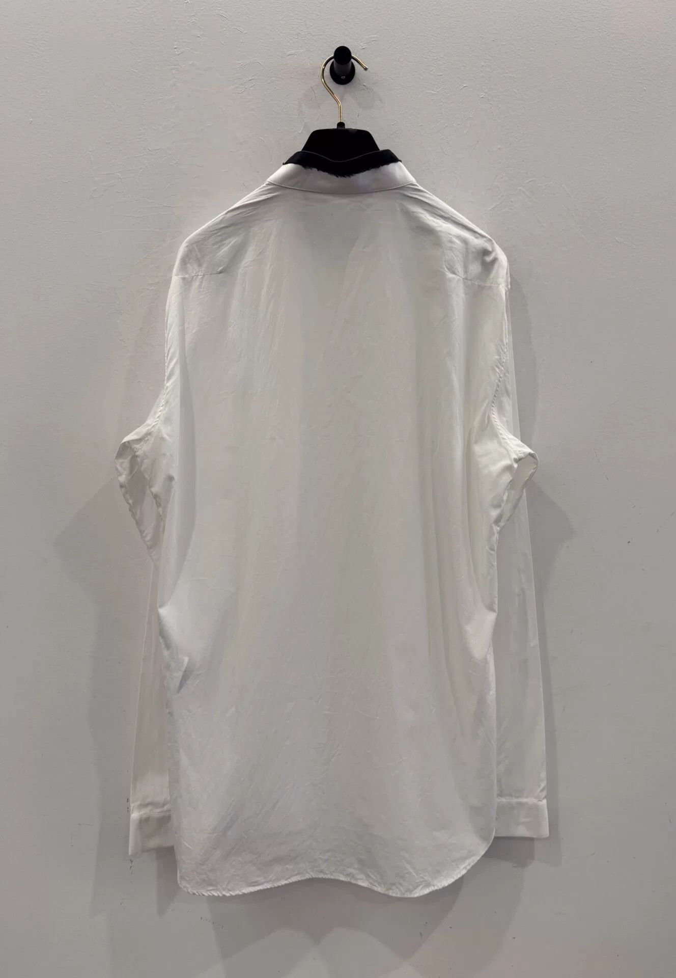 Dior Dior Homme White Splatter Collar Shirt Size US XXS / EU 40 - 2 Thumbnail