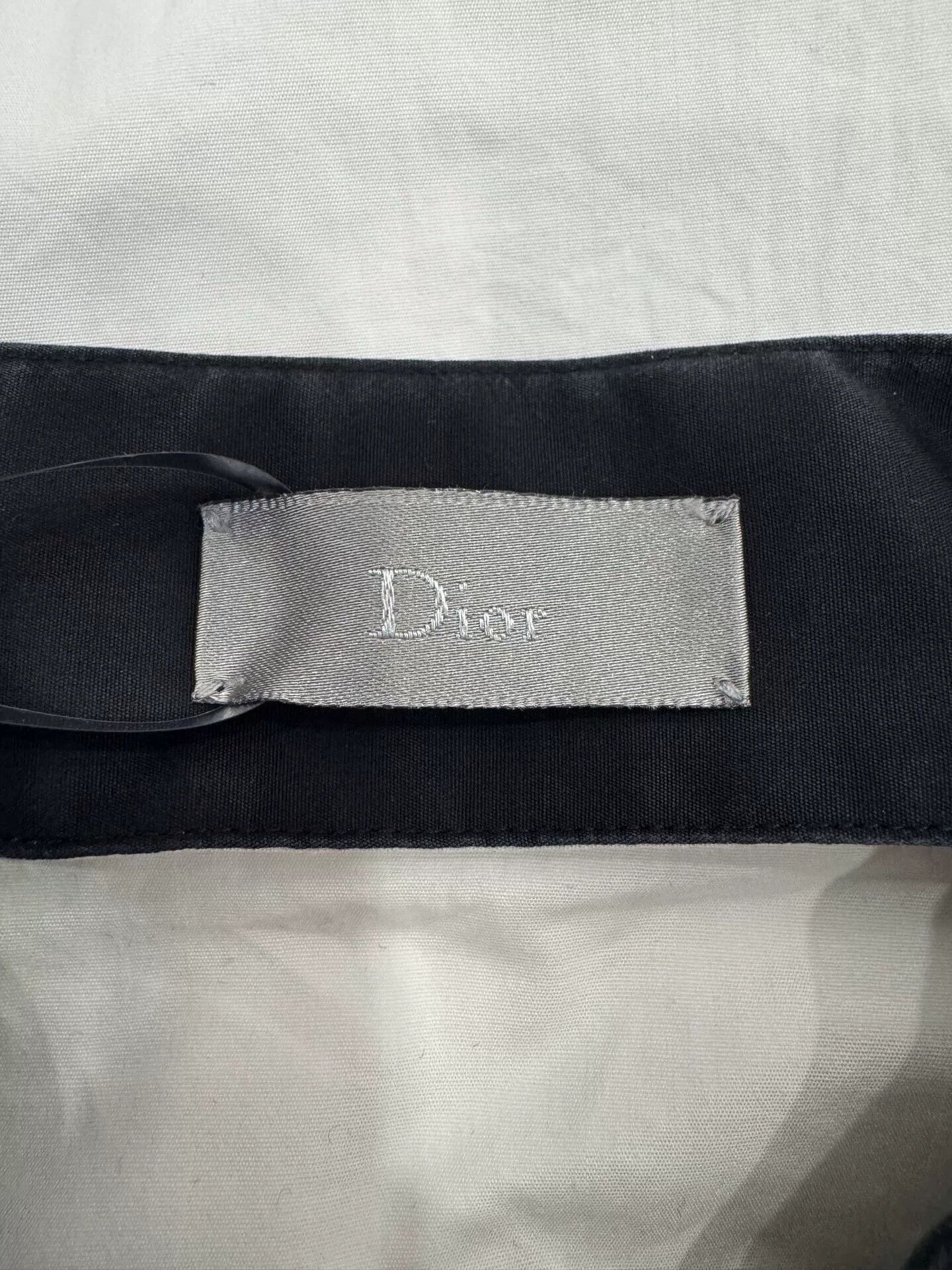 Dior Dior Homme White Splatter Collar Shirt Size US XXS / EU 40 - 4 Thumbnail