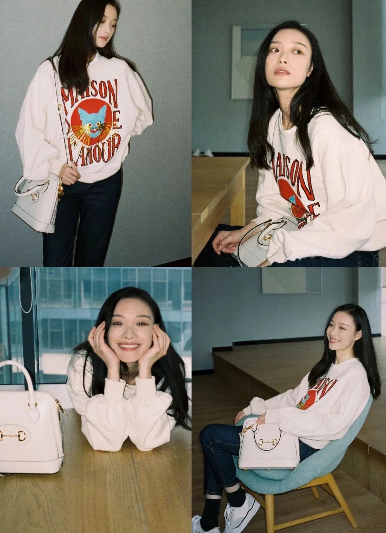 Gucci Gucci Sequin Cat Logo Sweatshirt S Size S / US 4 / IT 40 - 2 Thumbnail