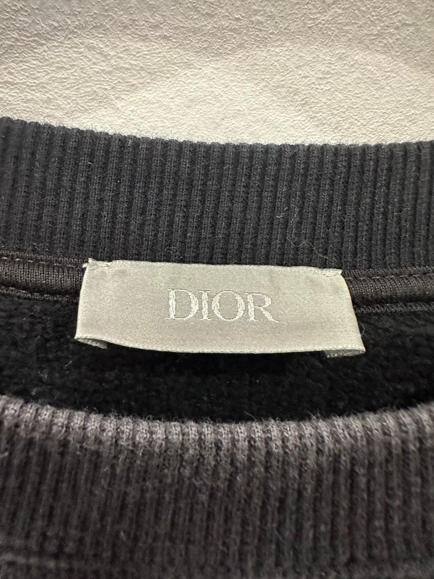 Dior Dior Chest Heart Embroidery Black Men's Sweatshirt Size US M / EU 48-50 / 2 - 4 Thumbnail