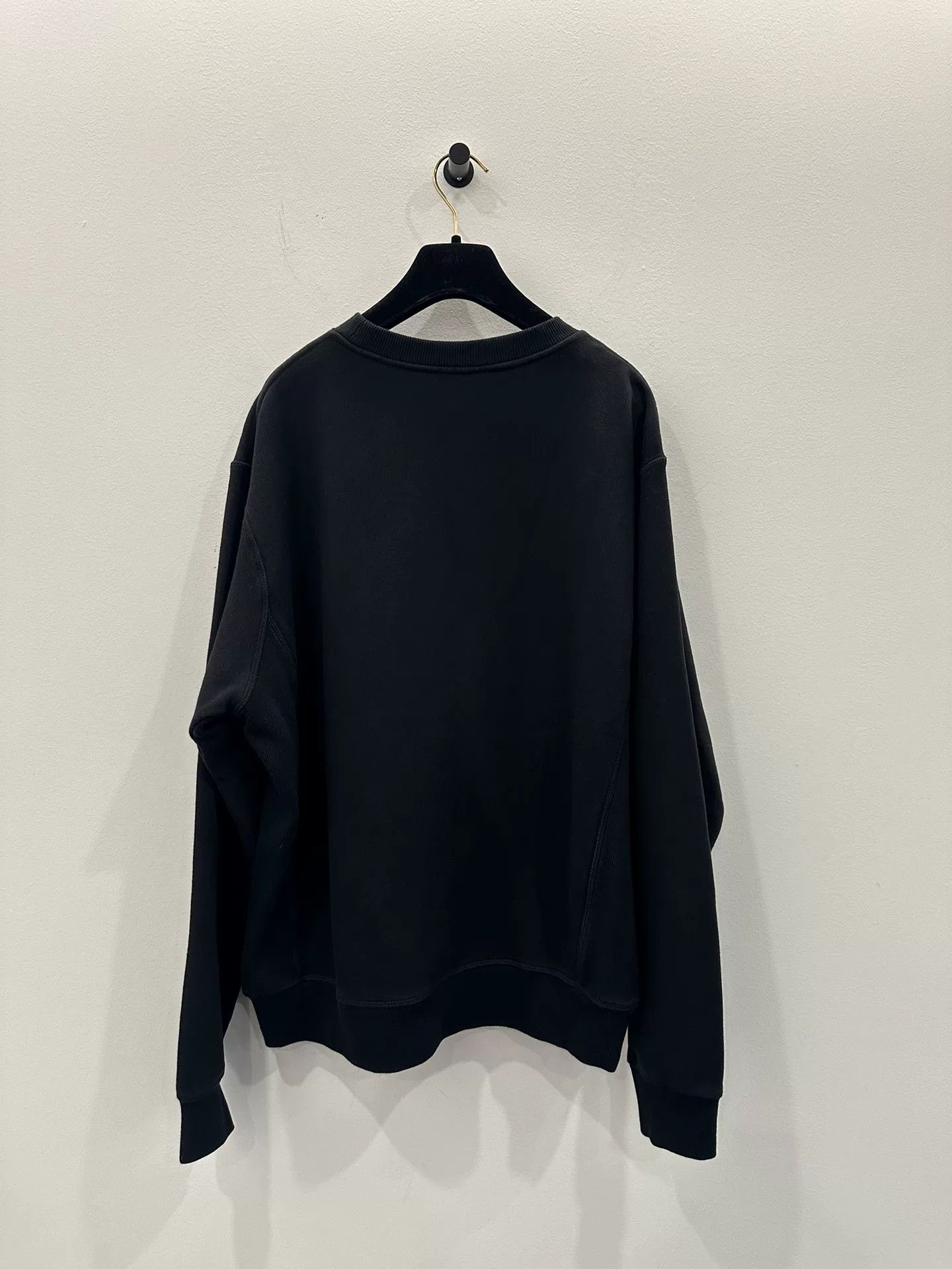 Dior Dior Chest Heart Embroidery Black Men's Sweatshirt Size US M / EU 48-50 / 2 - 2 Thumbnail