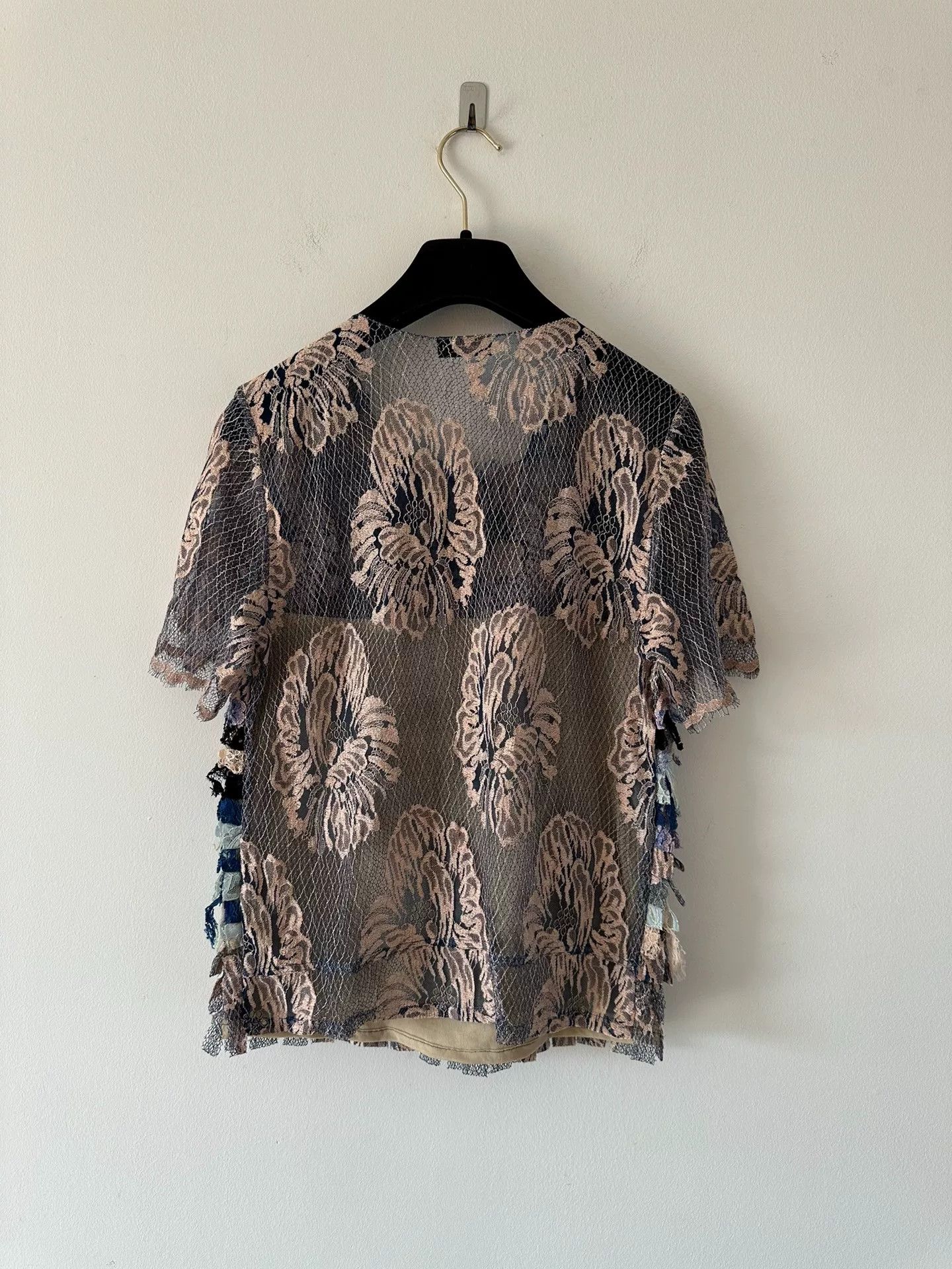 Chanel Chanel Petal Lace Short-Sleeve Tee Size S / US 4 / IT 40 - 3 Thumbnail