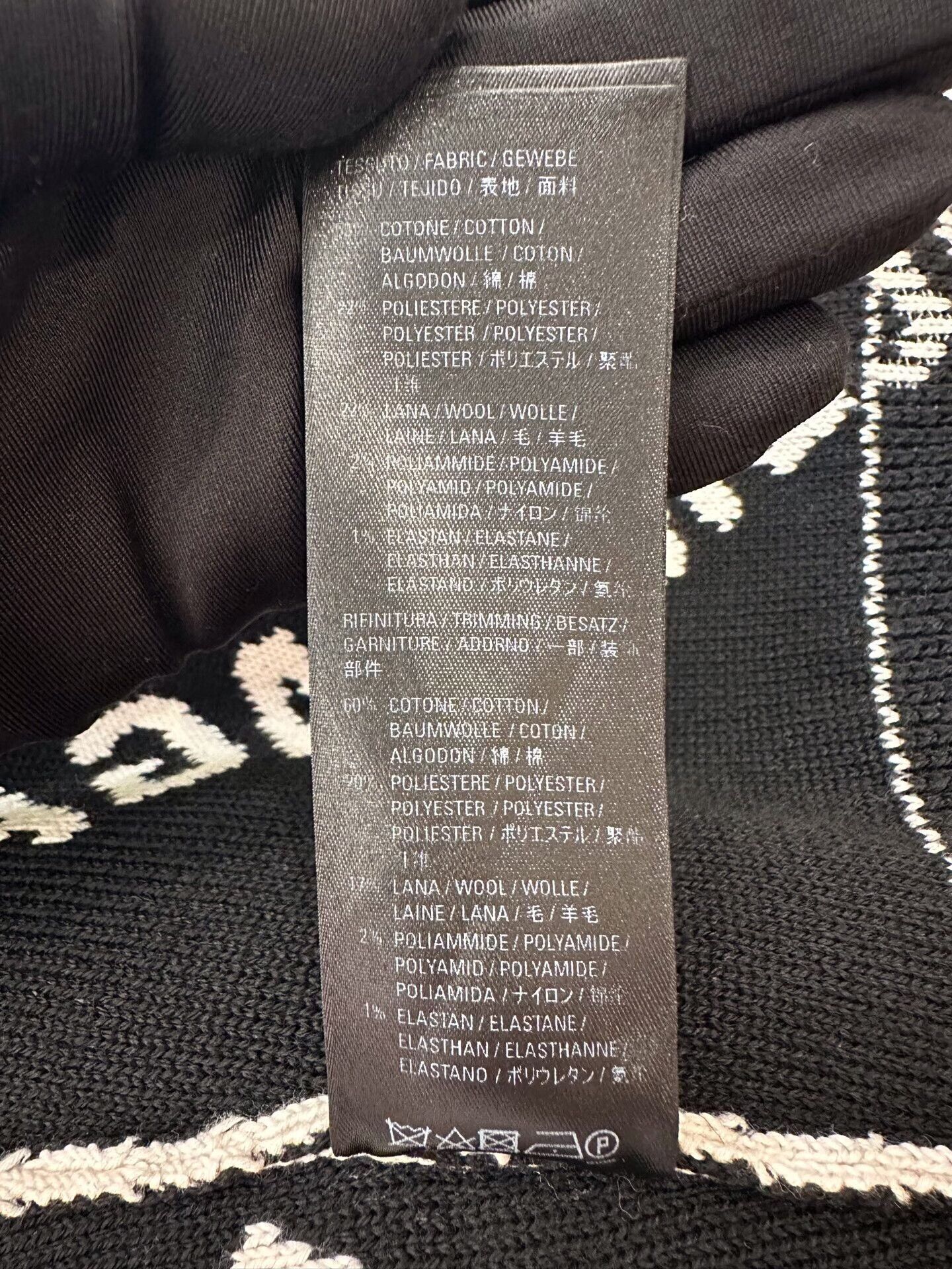 Balenciaga Balenciaga Women's Logo Print Sweater Size S / US 4 / IT 40 - 7 Thumbnail