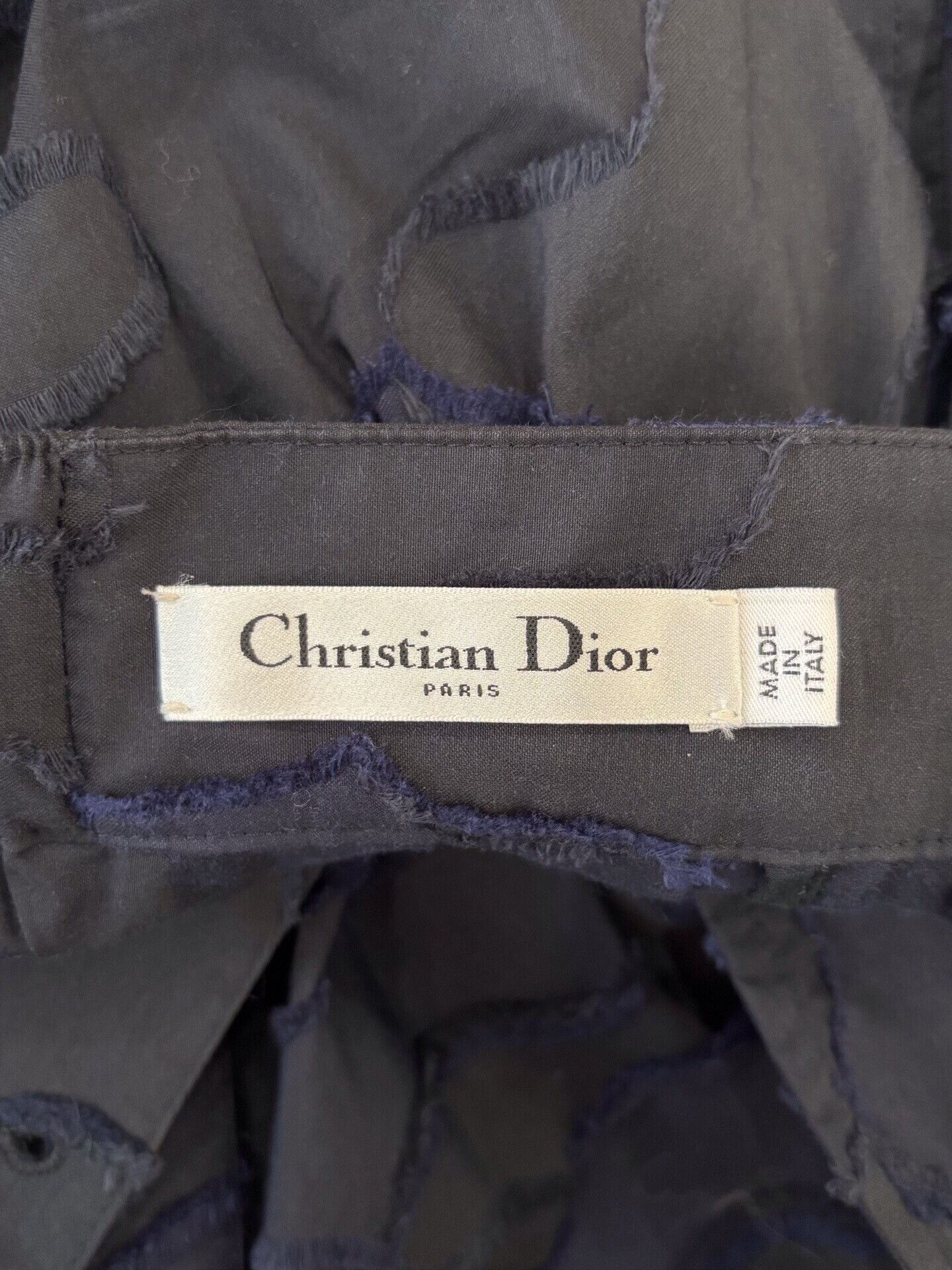 Dior Dior Camouflage Wave Logo Blue Skirt Size 42" / US 20 - 5 Thumbnail