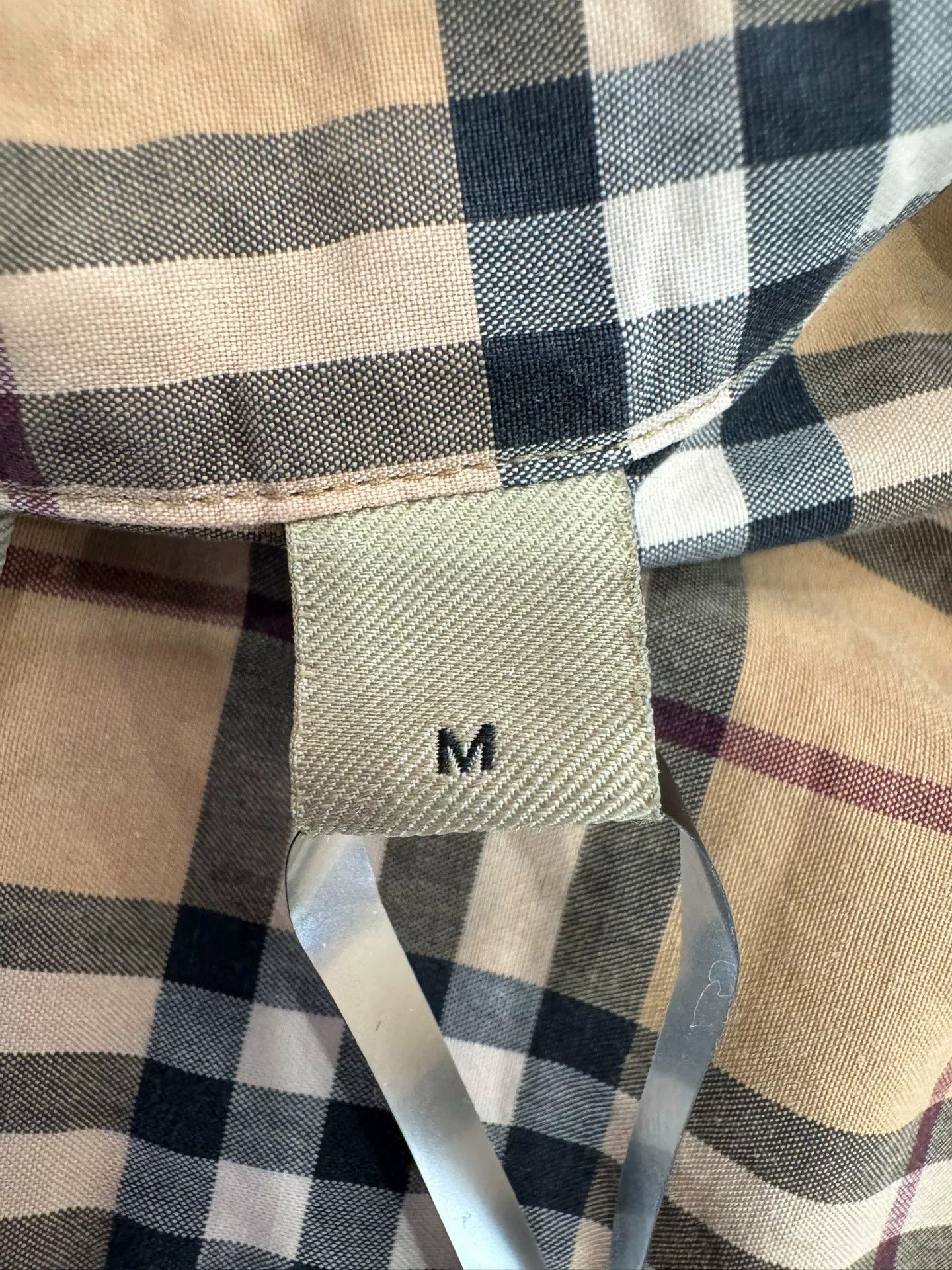 Burberry Burberry Brown Check Men's Shirt Size US M / EU 48-50 / 2 - 5 Thumbnail