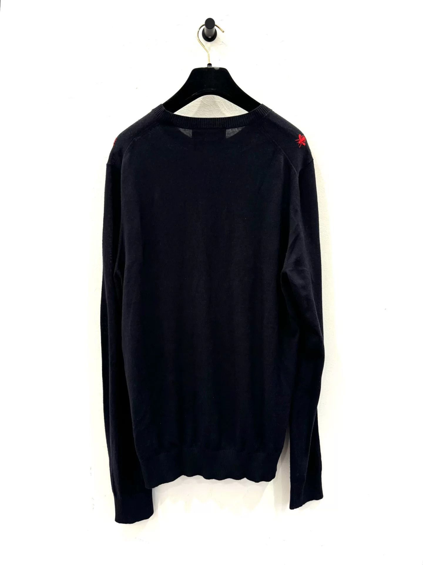 Gucci Gucci Red Bee Logo Men's Knit Sweater Size US XL / EU 56 / 4 - 2 Thumbnail
