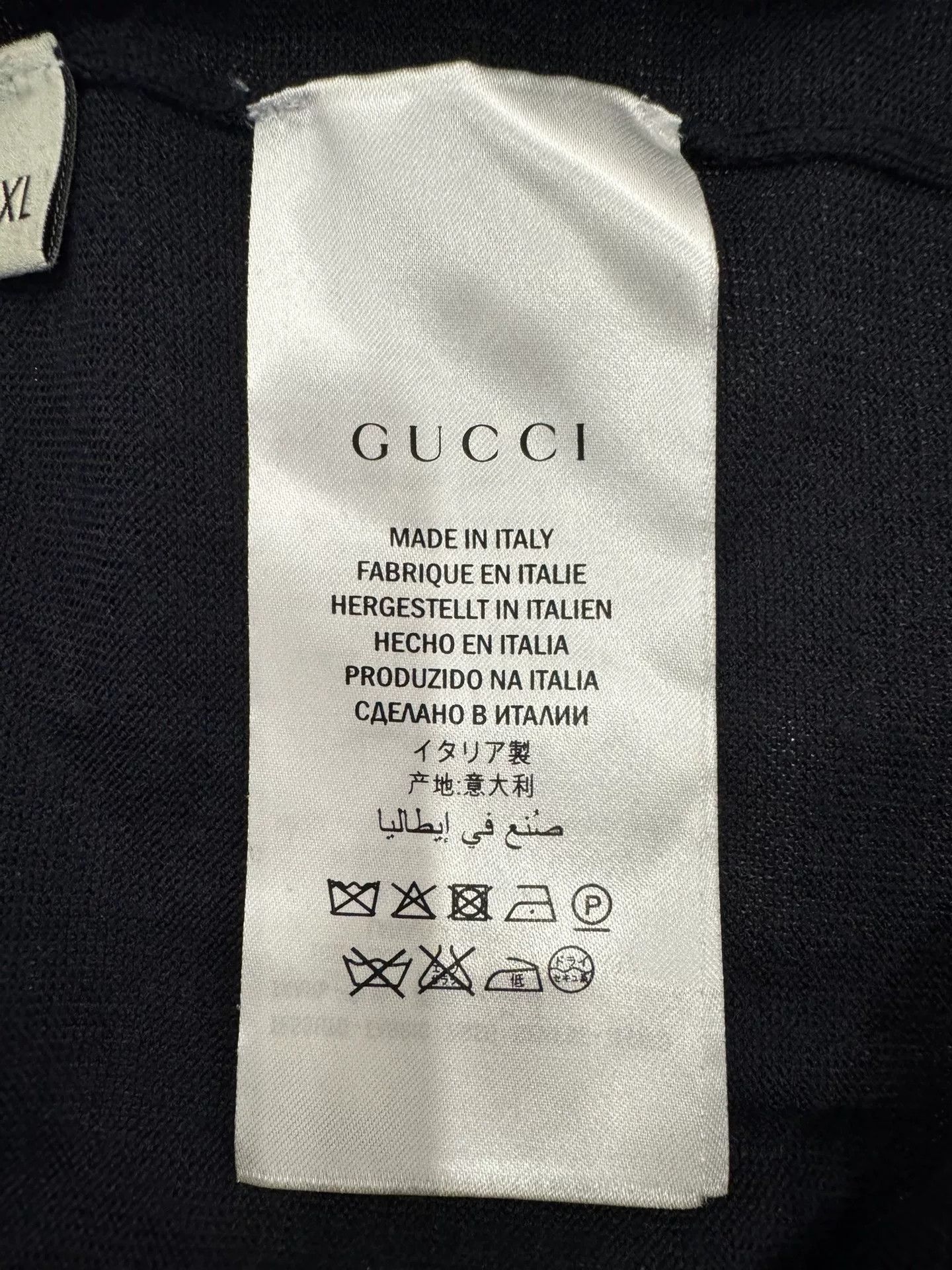 Gucci Gucci Red Bee Logo Men's Knit Sweater Size US XL / EU 56 / 4 - 5 Thumbnail