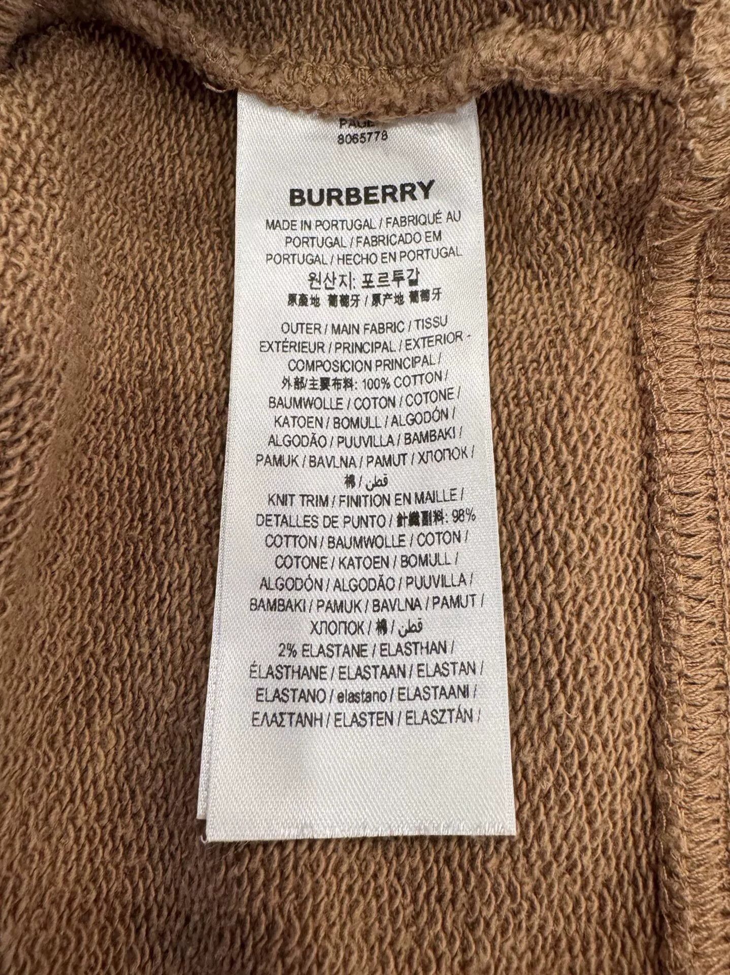 Burberry Burberry Brown Horse Logo Women's Hoodie Size M / US 6-8 / IT 42-44 - 6 Thumbnail