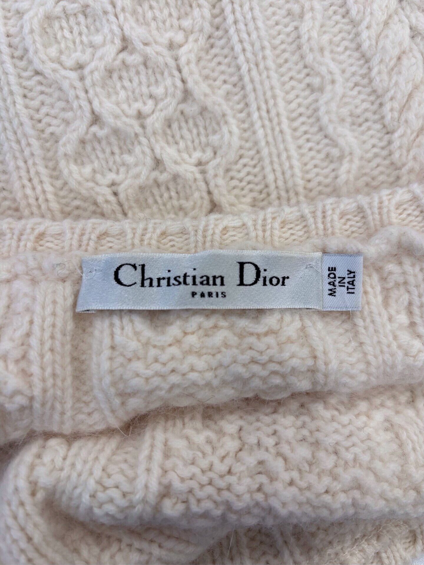 Dior Dior Logo Wool Knit Women's Sweater Size S / US 4 / IT 40 - 4 Thumbnail