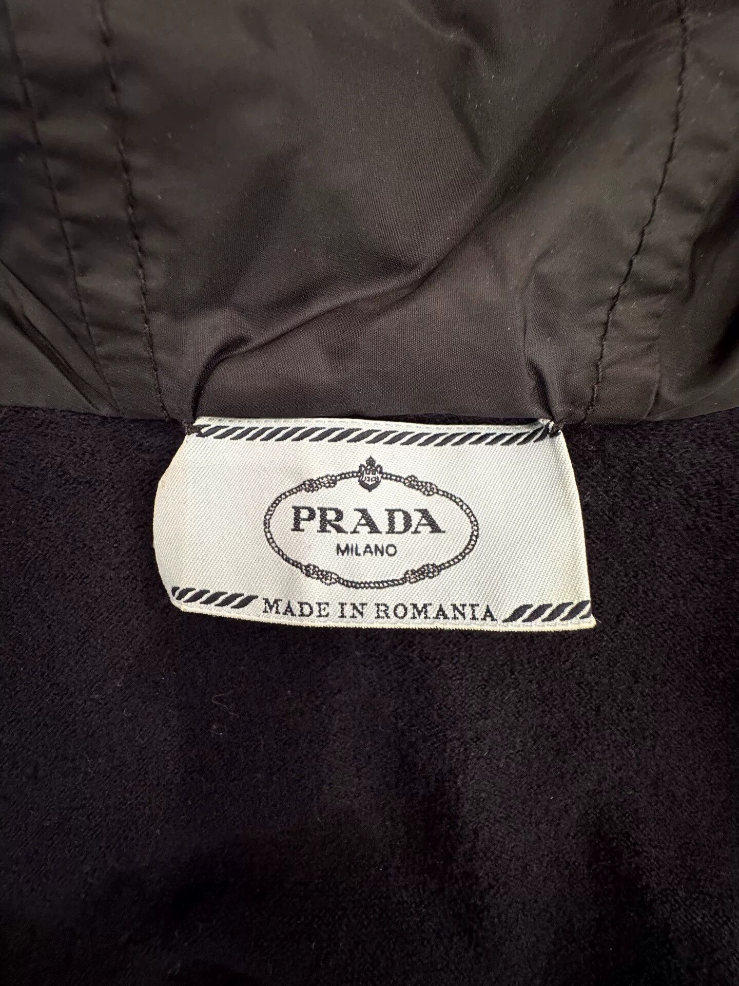 Prada Prada Women's Dark Blue Wool Jacket Size S / US 4 / IT 40 - 5 Thumbnail